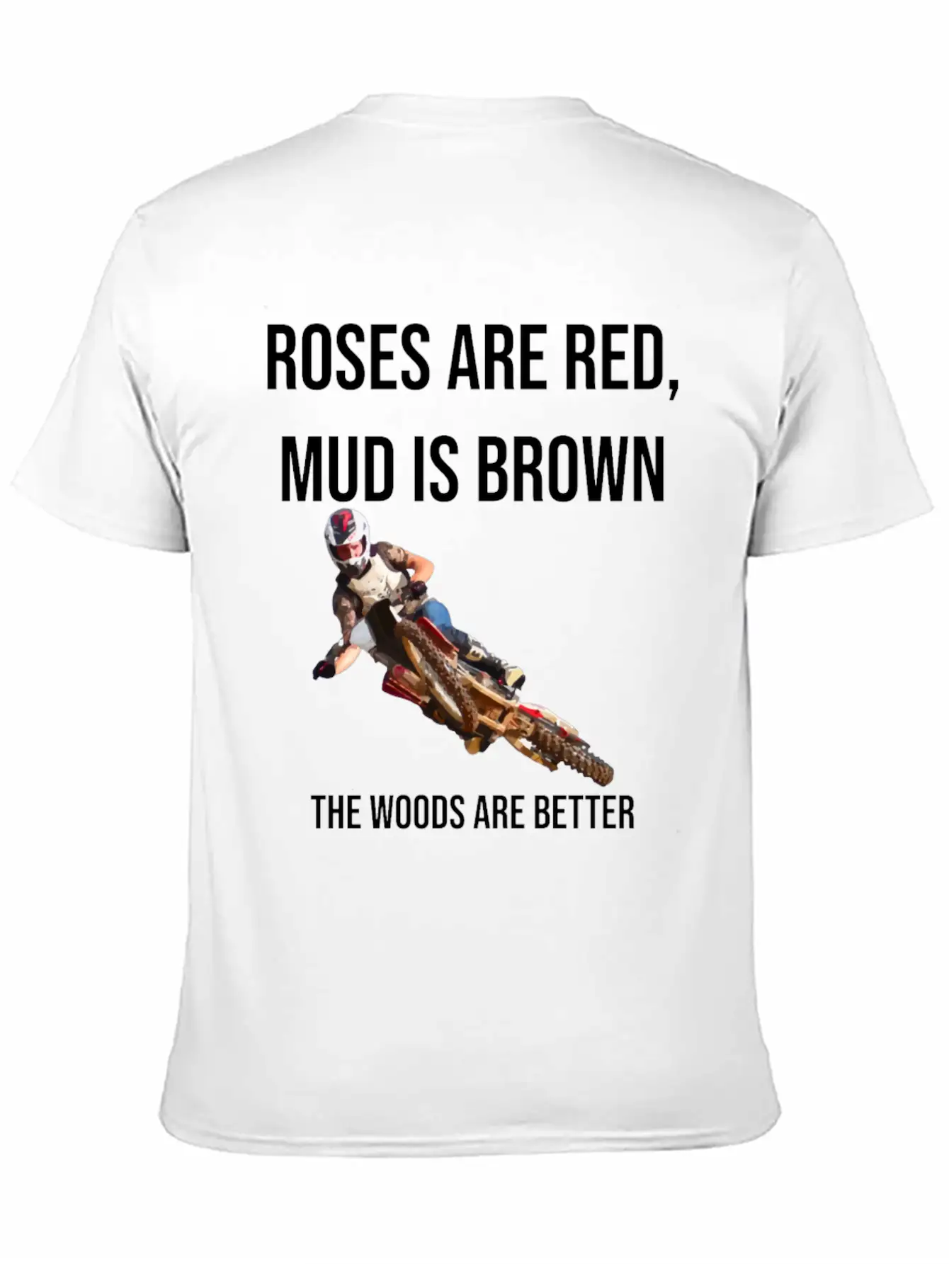 Rain Mud Fun Motor Racing Present Breathable Soft Cotton T-Shirt – Timeless Casual Look