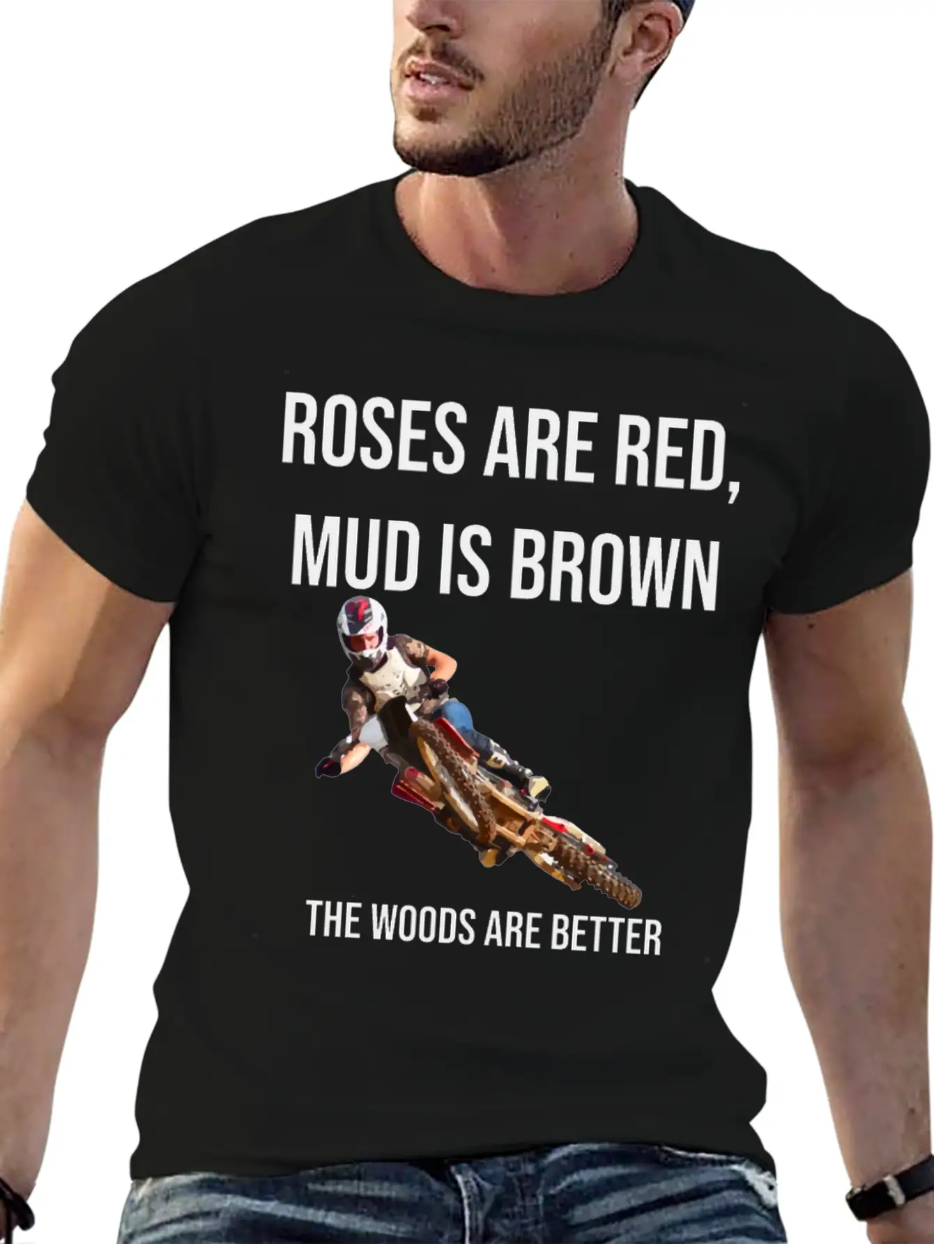 Rain Mud Fun Motor Racing Present Breathable Soft Cotton T-Shirt – Timeless Casual Look