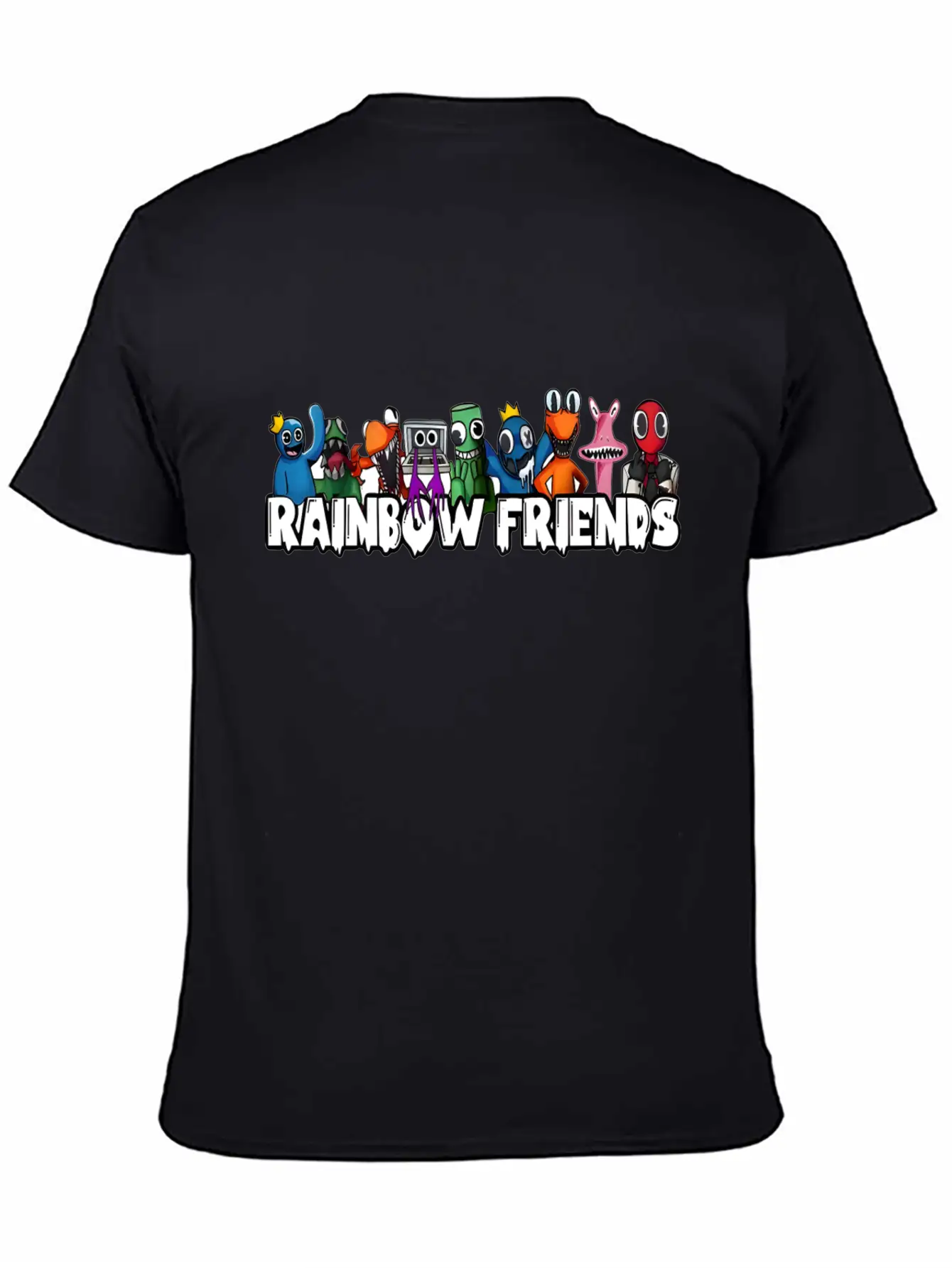Rainbow Friends Unisex Casual T-Shirt – Clean Design For Daily Comfort