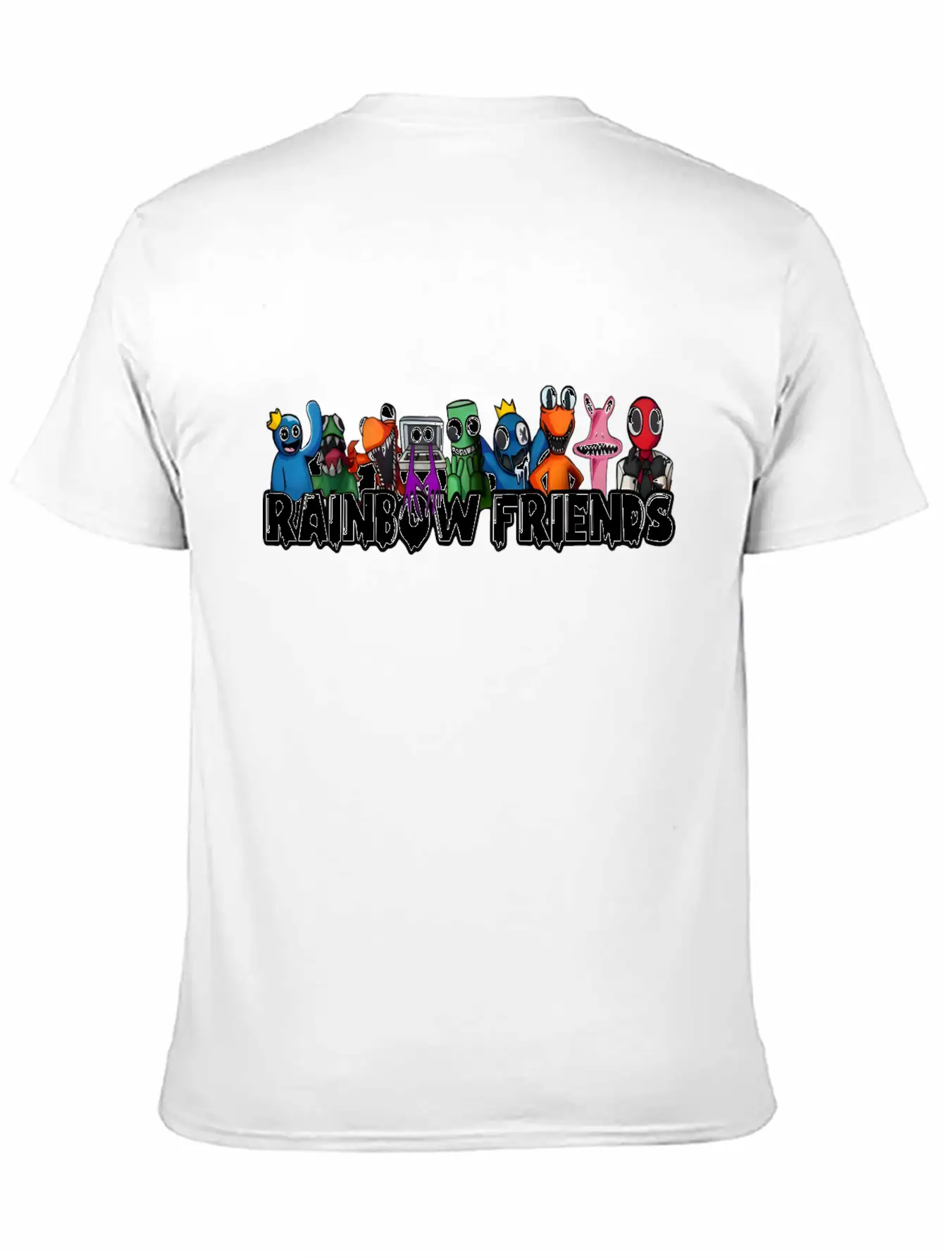 Rainbow Friends Unisex Casual T-Shirt – Clean Design For Daily Comfort