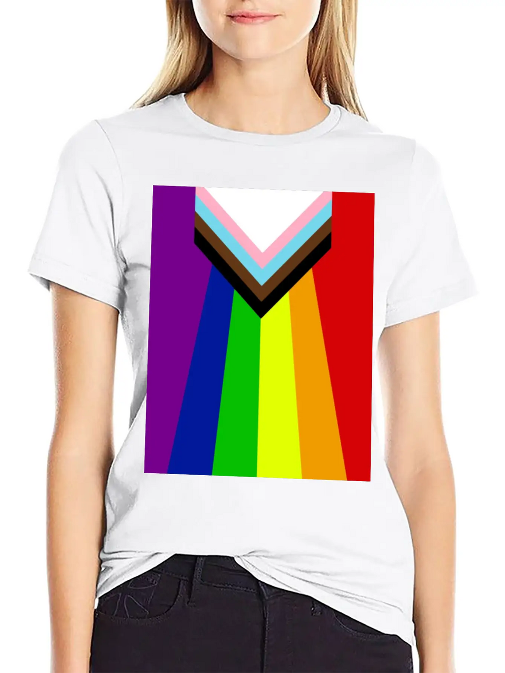Rainbow Lgbtq Classic Fit Graphic Tee For Daily Comfort – Unisex Cotton Shirt