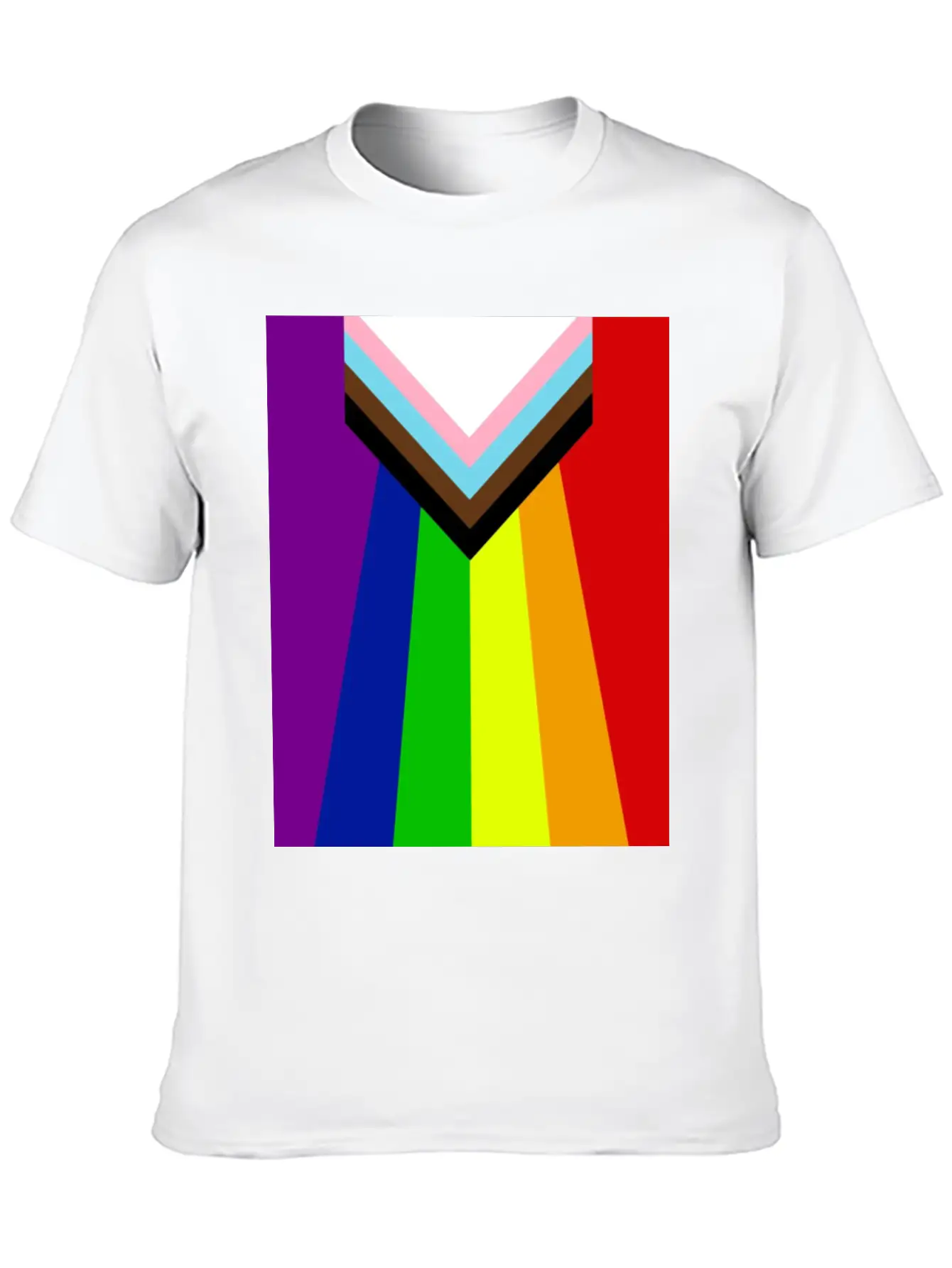 Rainbow Lgbtq Classic Fit Graphic Tee For Daily Comfort – Unisex Cotton Shirt