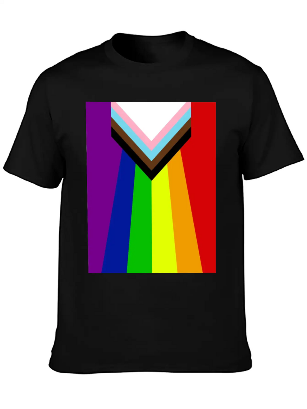 Rainbow Lgbtq Classic Fit Graphic Tee For Daily Comfort – Unisex Cotton Shirt