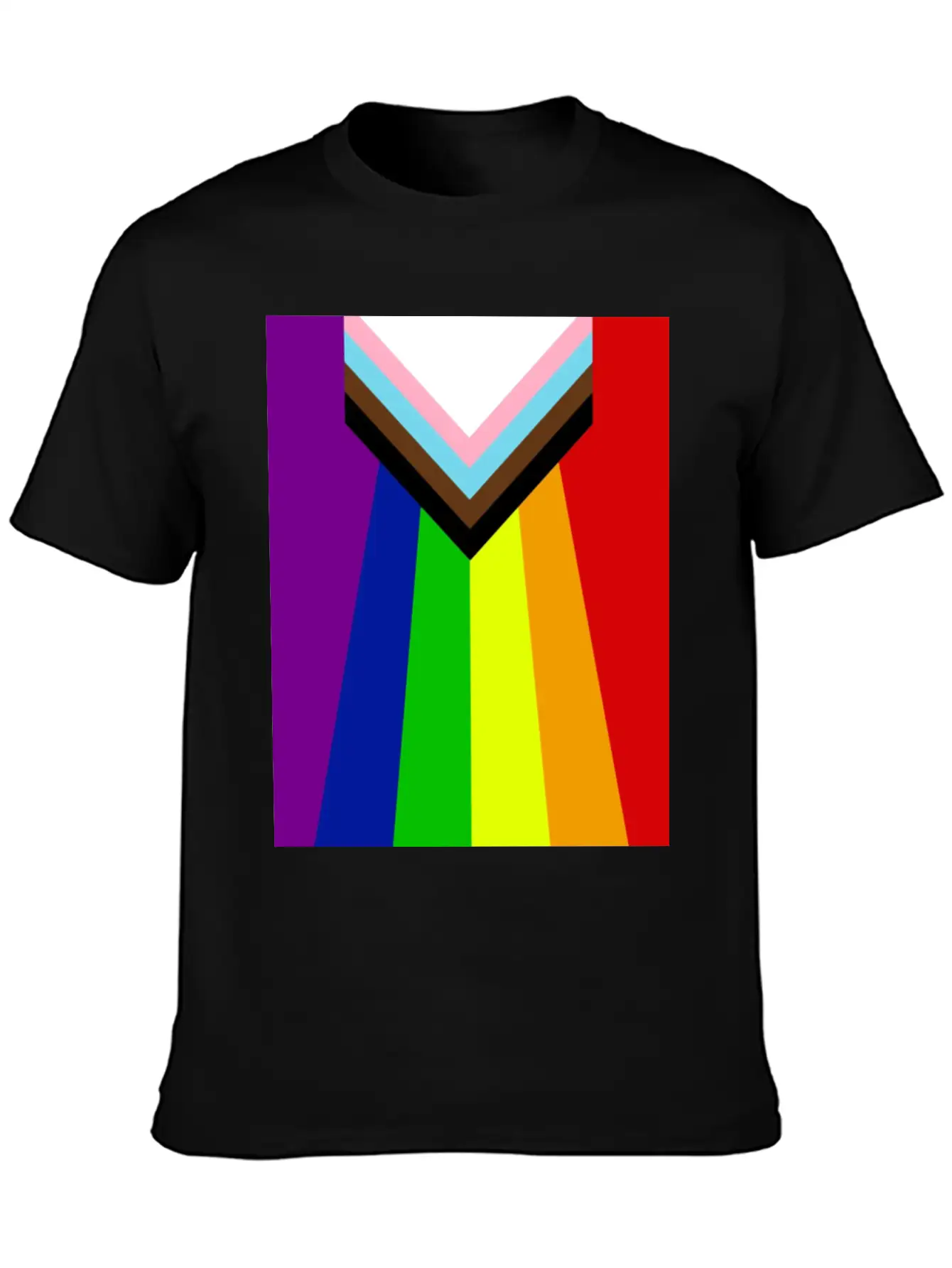 Rainbow Lgbtq Classic Fit Graphic Tee For Daily Comfort – Unisex Cotton Shirt