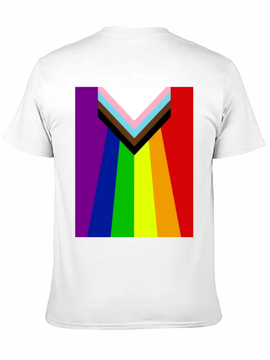 Rainbow Lgbtq Classic Fit Graphic Tee For Daily Comfort – Unisex Cotton Shirt
