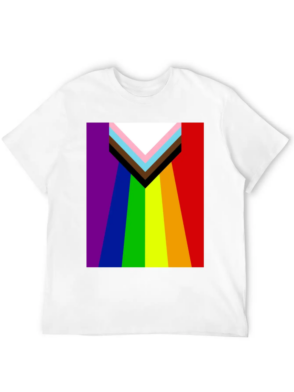 Rainbow Lgbtq Classic Fit Graphic Tee For Daily Comfort – Unisex Cotton Shirt