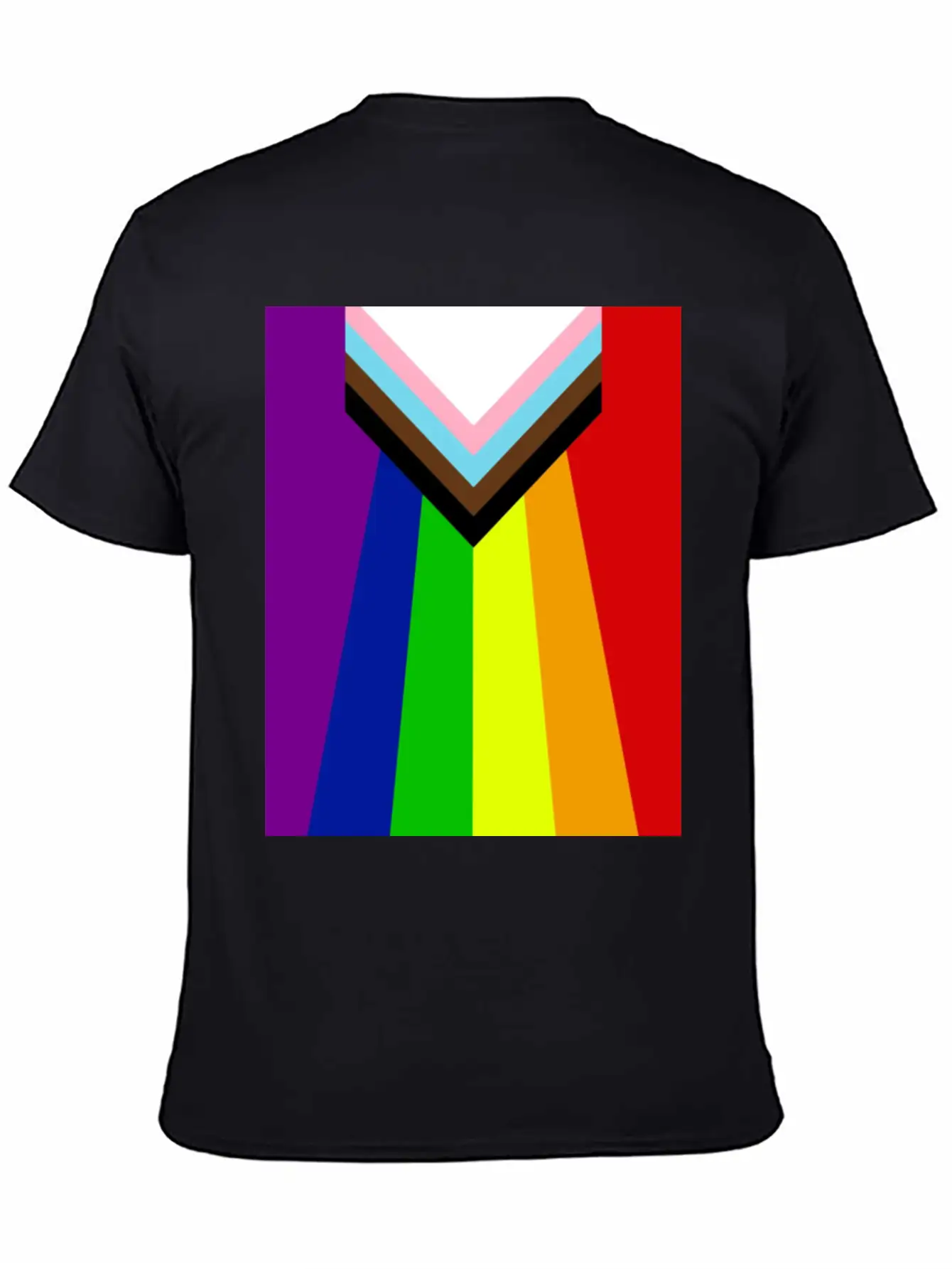 Rainbow Lgbtq Classic Fit Graphic Tee For Daily Comfort – Unisex Cotton Shirt