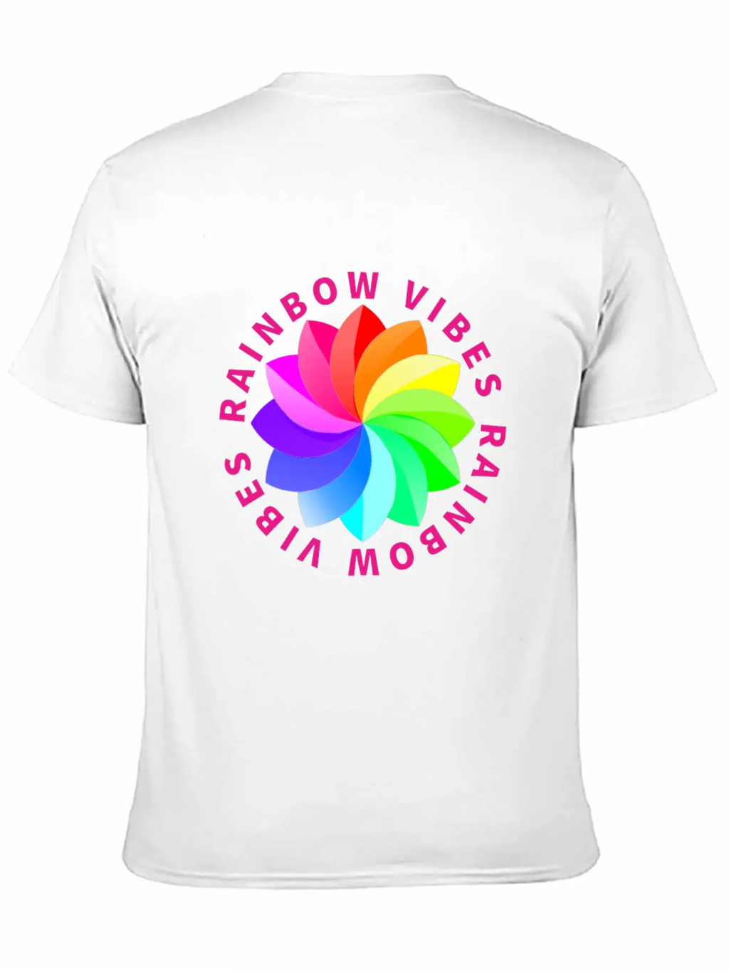 Rainbow Rainbow Rainbow Rainbow Rainbow Rainbow Breathable Soft Cotton T-Shirt – Timeless Casual Look