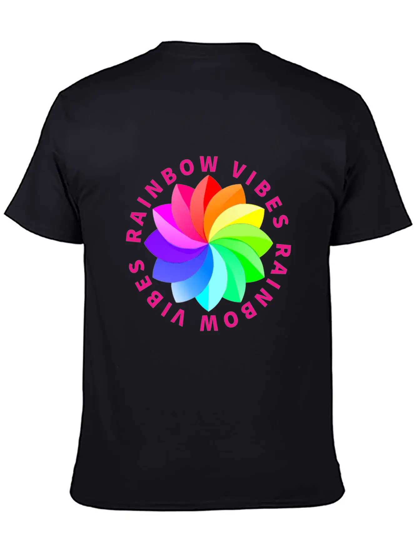 Rainbow Rainbow Rainbow Rainbow Rainbow Rainbow Breathable Soft Cotton T-Shirt – Timeless Casual Look