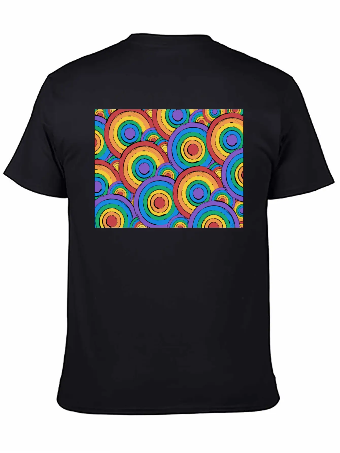 Rainbow Unisex Casual T-Shirt – Clean Design For Daily Comfort