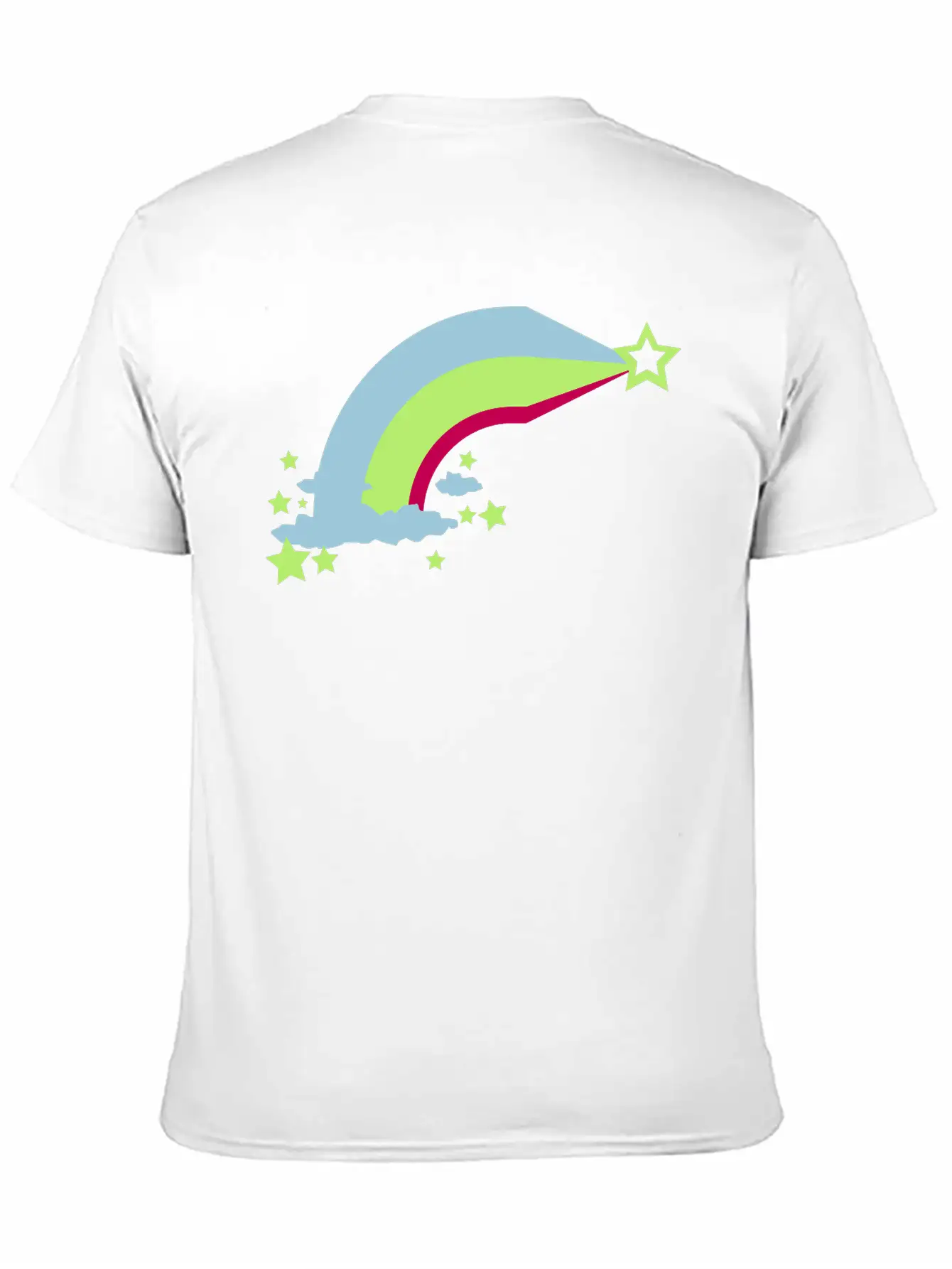 Rainbow Unisex Short Sleeve Soft Cotton T-Shirt – Casual Everyday Wear