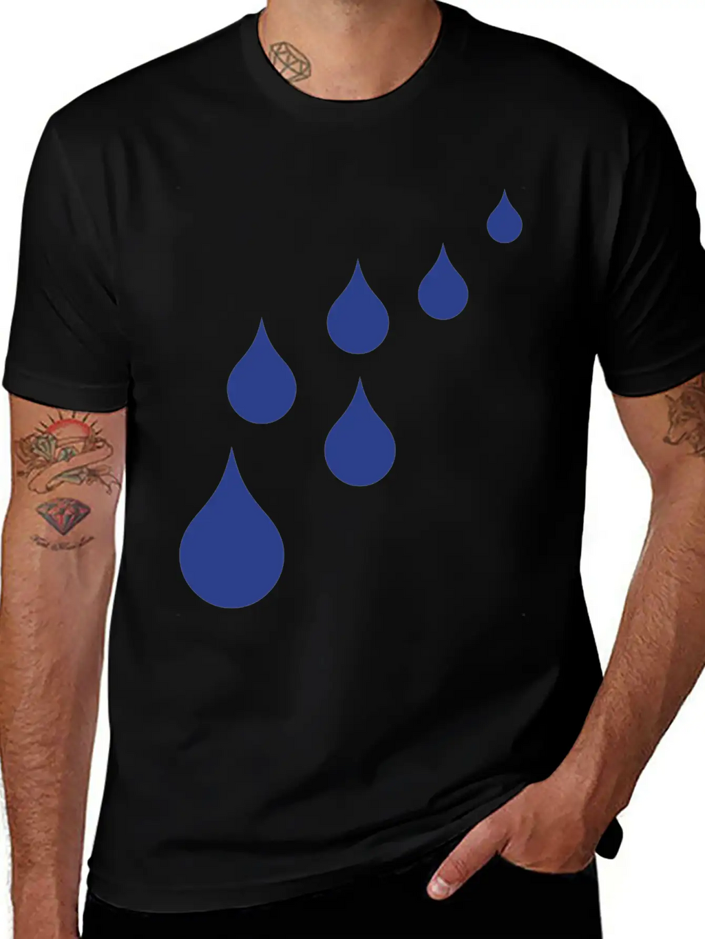 Raining Unisex Short Sleeve Soft Cotton T-Shirt – Casual Everyday Wear