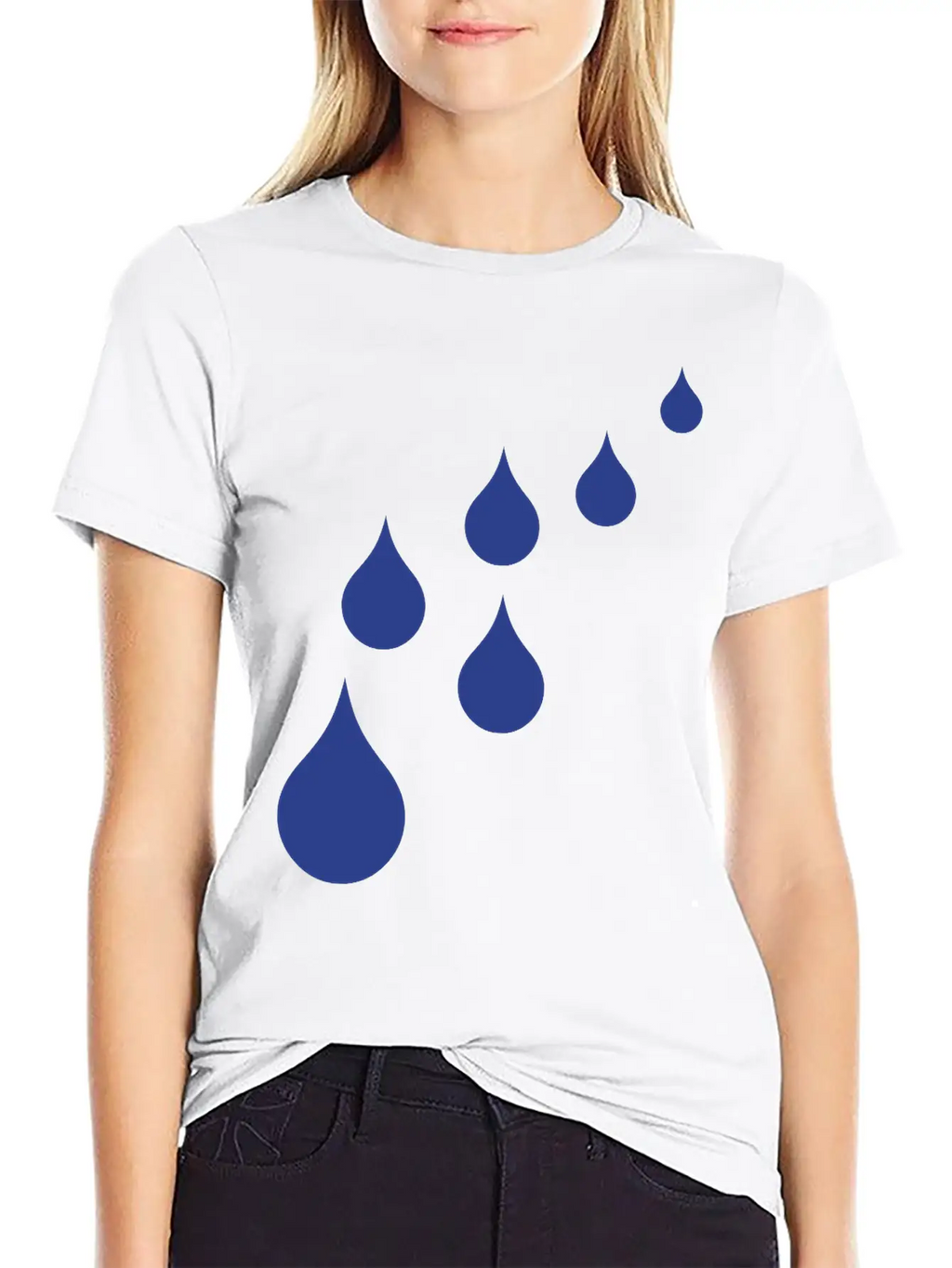 Raining Unisex Short Sleeve Soft Cotton T-Shirt – Casual Everyday Wear
