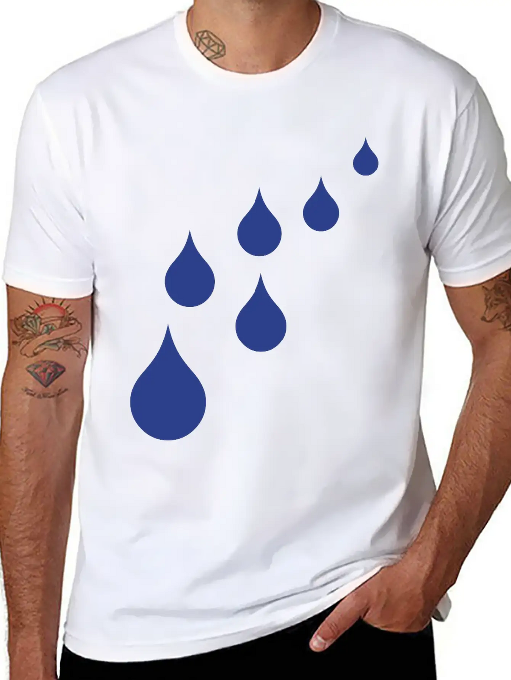 Raining Unisex Short Sleeve Soft Cotton T-Shirt – Casual Everyday Wear