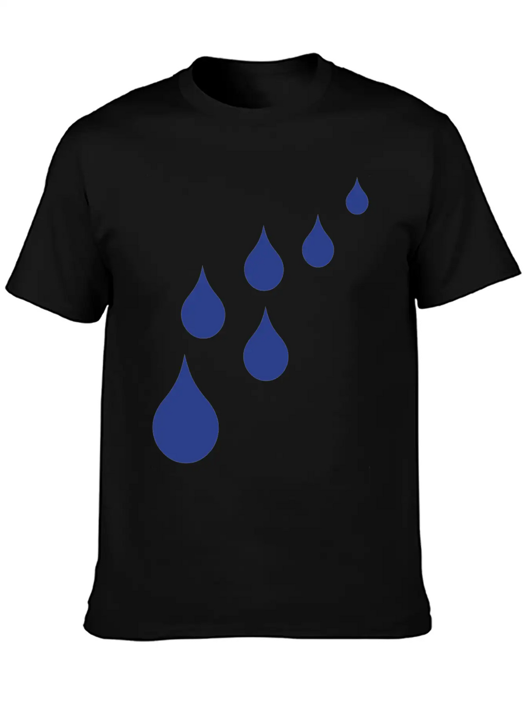 Raining Unisex Short Sleeve Soft Cotton T-Shirt – Casual Everyday Wear