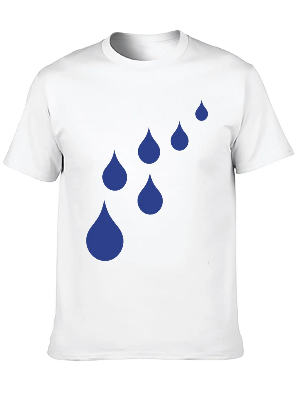 Raining Unisex Short Sleeve Soft Cotton T-Shirt – Casual Everyday Wear