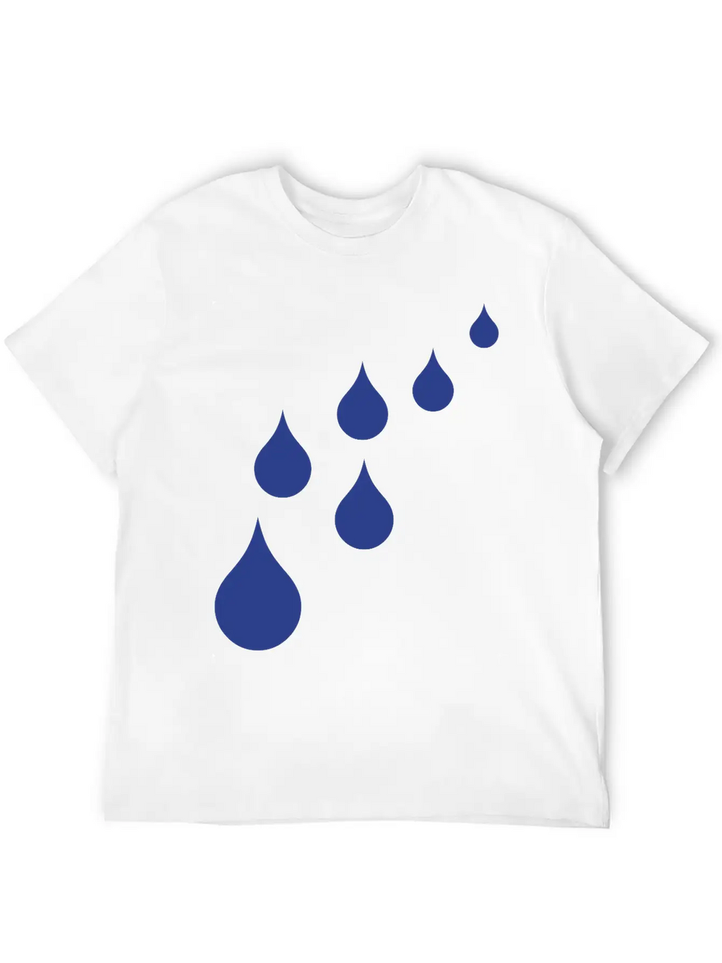 Raining Unisex Short Sleeve Soft Cotton T-Shirt – Casual Everyday Wear
