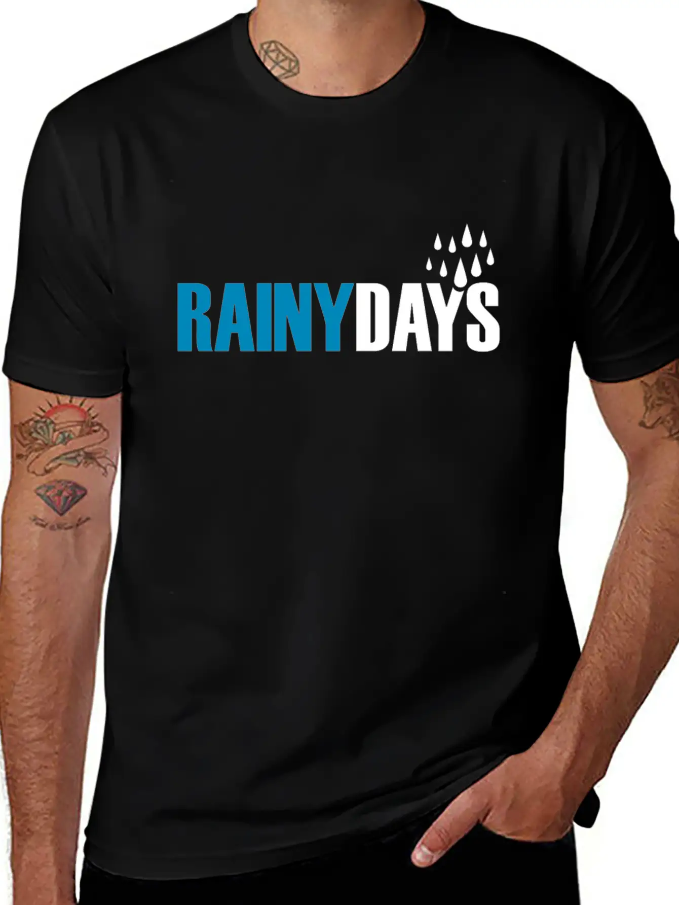 Rainy Days Gift Kids Christmas Autumn Unisex Short Sleeve Soft Cotton T-Shirt – Casual Everyday Wear