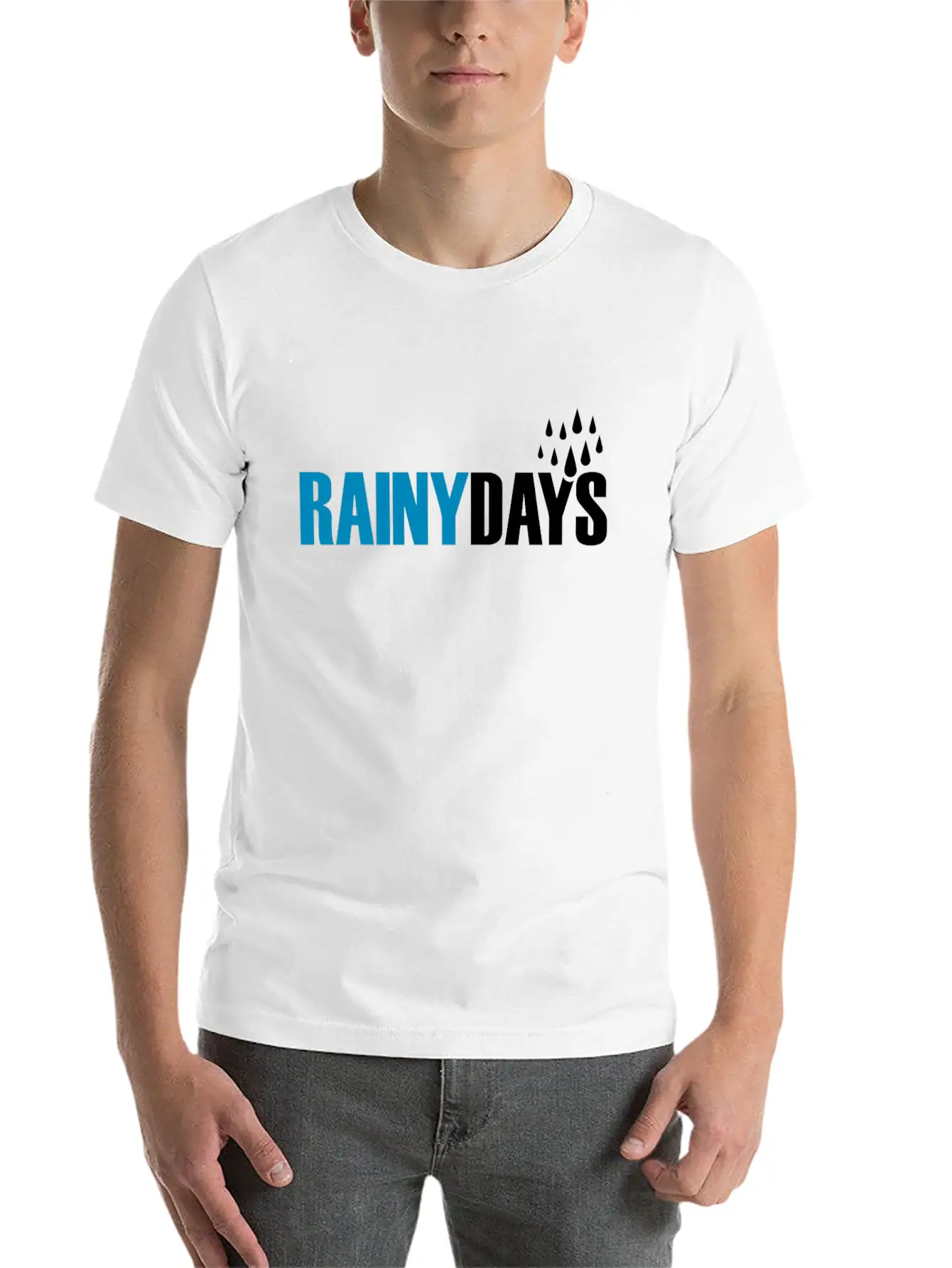 Rainy Days Gift Kids Christmas Autumn Unisex Short Sleeve Soft Cotton T-Shirt – Casual Everyday Wear