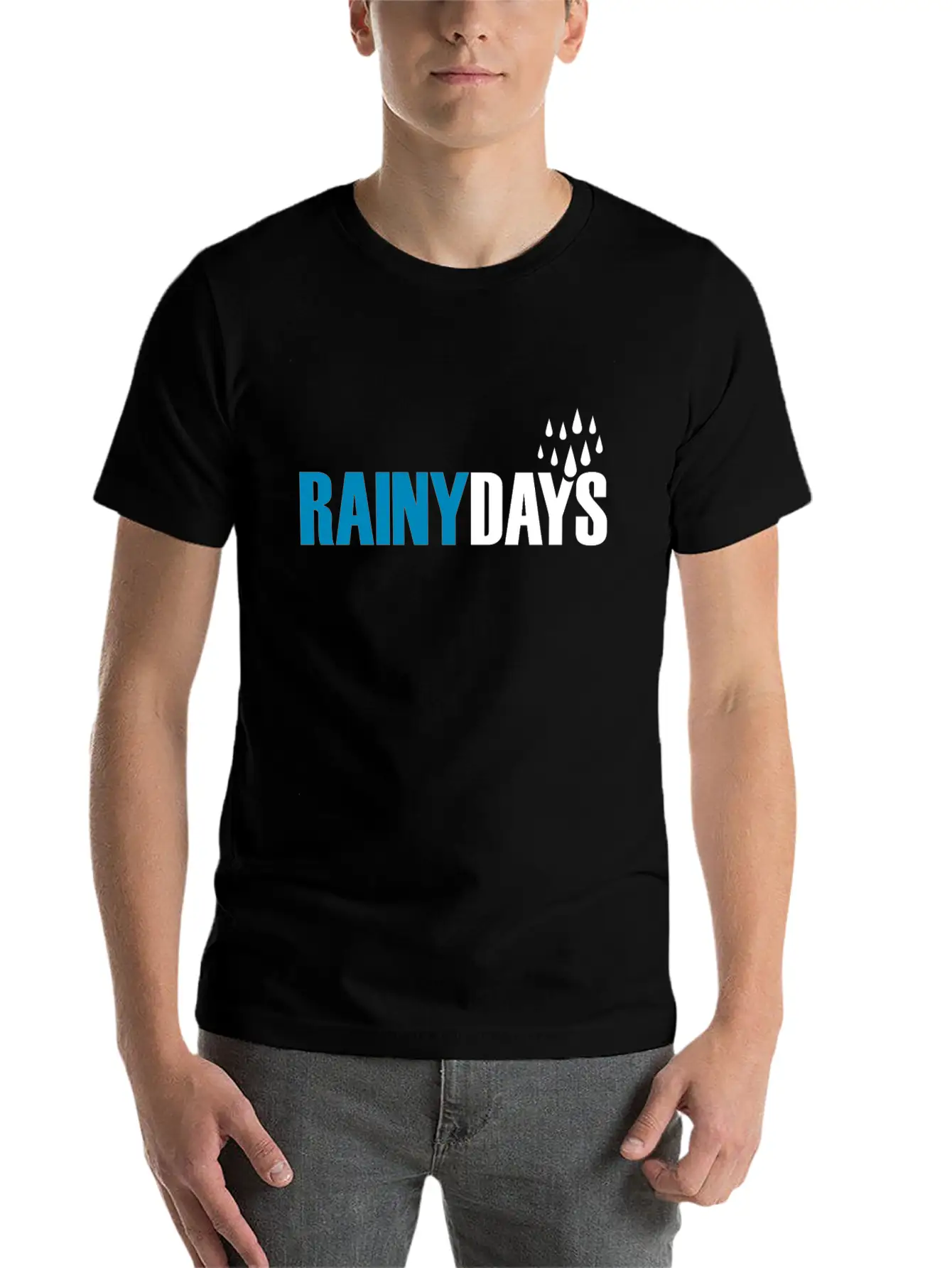 Rainy Days Gift Kids Christmas Autumn Unisex Short Sleeve Soft Cotton T-Shirt – Casual Everyday Wear