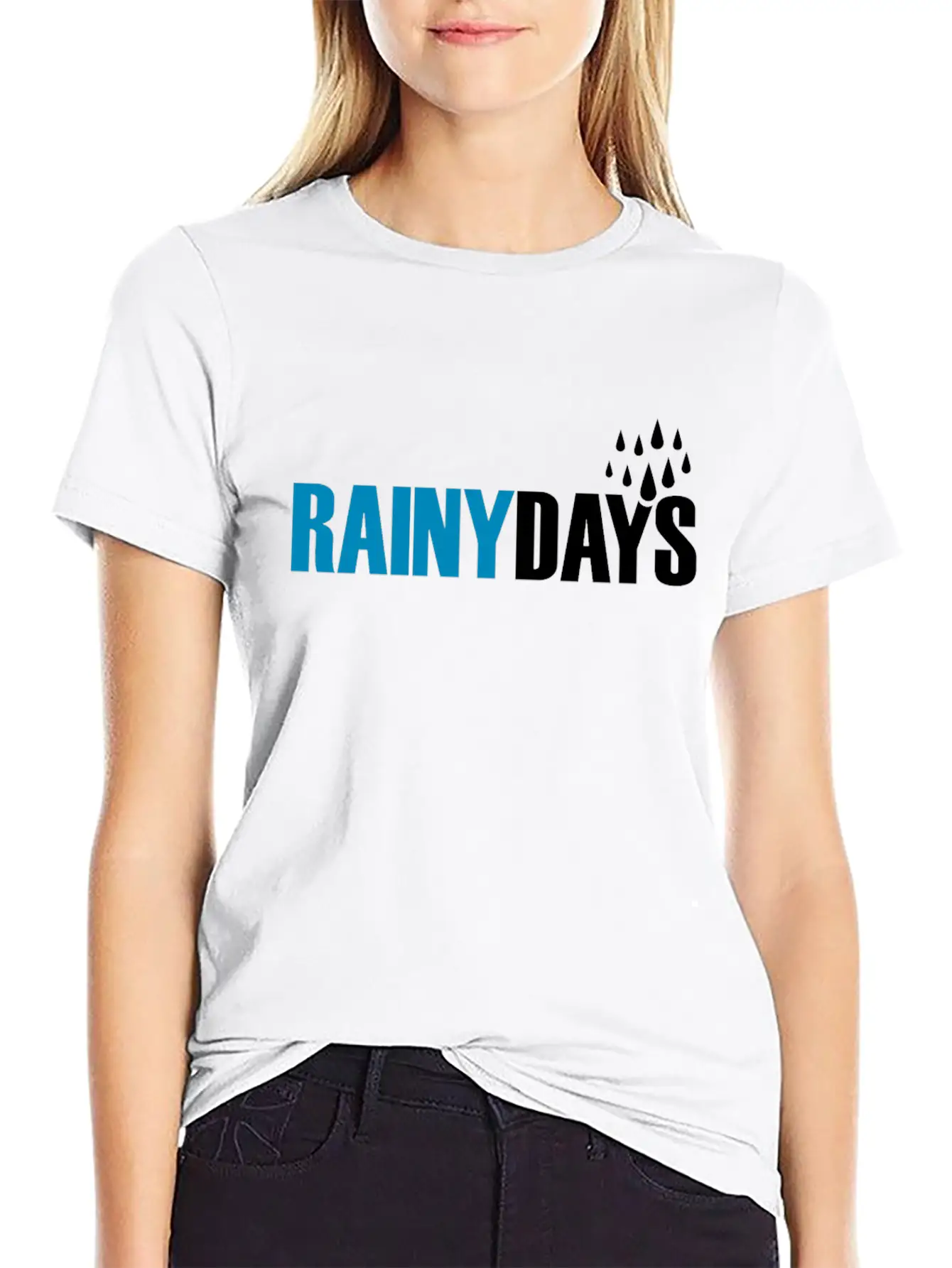 Rainy Days Gift Kids Christmas Autumn Unisex Short Sleeve Soft Cotton T-Shirt – Casual Everyday Wear