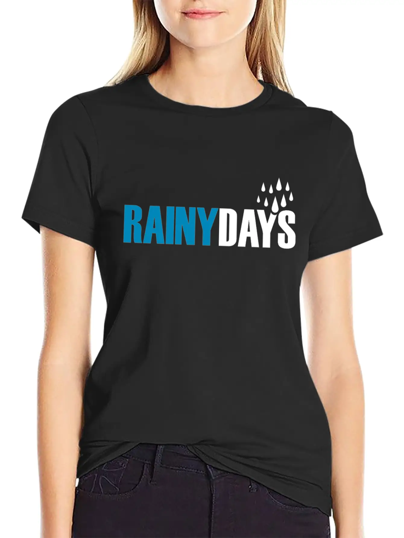 Rainy Days Gift Kids Christmas Autumn Unisex Short Sleeve Soft Cotton T-Shirt – Casual Everyday Wear