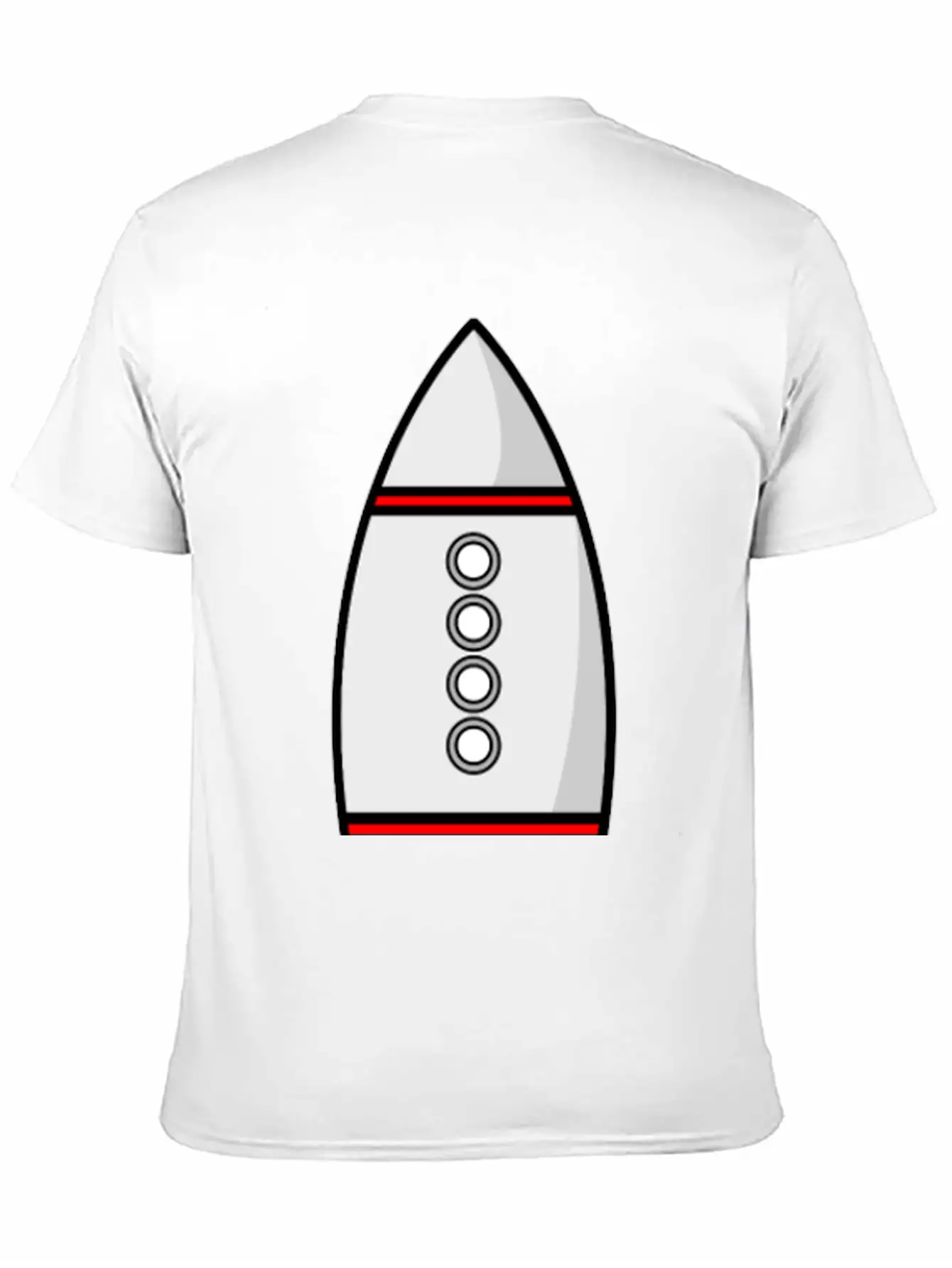 Rakete Rocket Space Shuttle Ufo Raumschiff Mond Mo Classic Fit Graphic Tee For Daily Comfort – Unisex Cotton Shirt