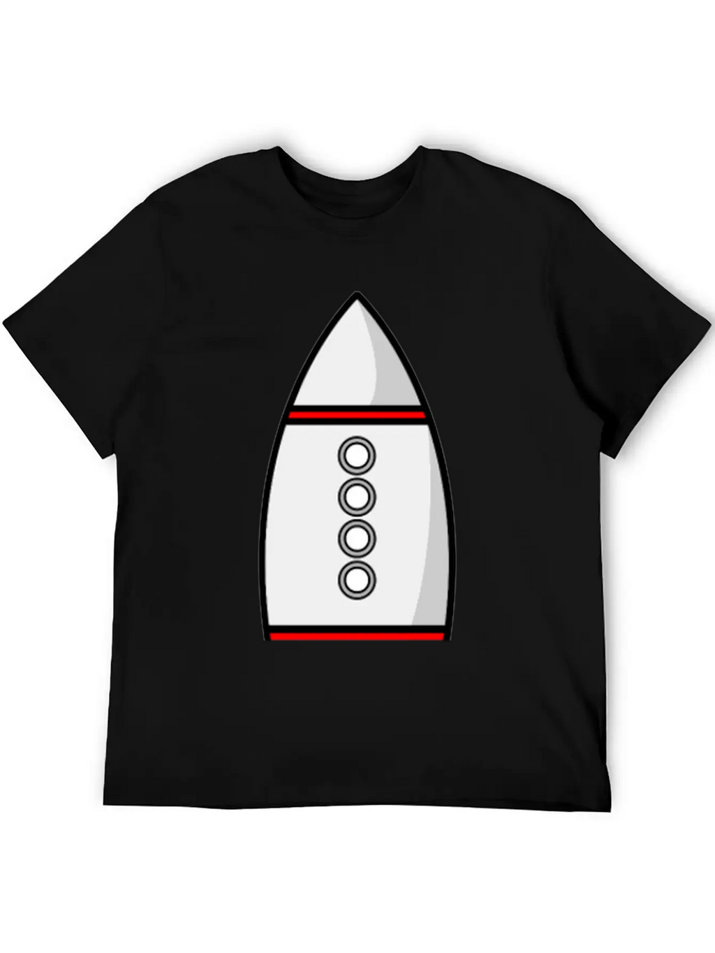 Rakete Rocket Space Shuttle Ufo Raumschiff Mond Mo Classic Fit Graphic Tee For Daily Comfort – Unisex Cotton Shirt