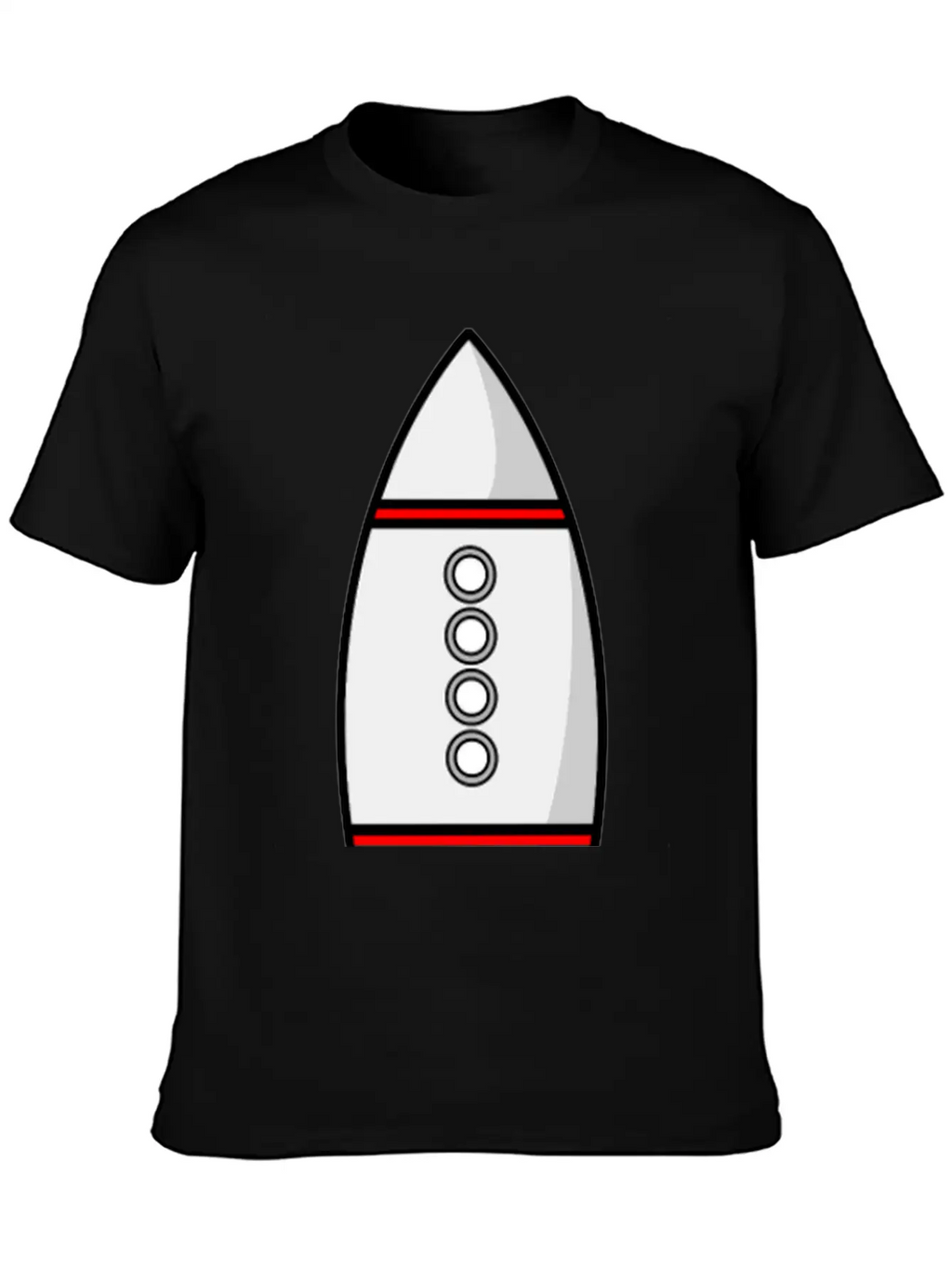 Rakete Rocket Space Shuttle Ufo Raumschiff Mond Mo Classic Fit Graphic Tee For Daily Comfort – Unisex Cotton Shirt