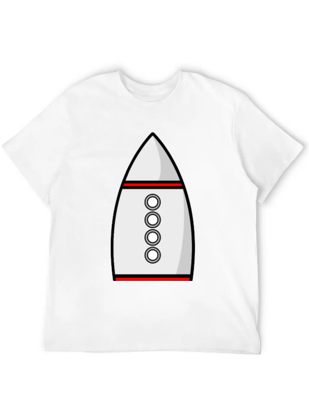 Rakete Rocket Space Shuttle Ufo Raumschiff Mond Mo Classic Fit Graphic Tee For Daily Comfort – Unisex Cotton Shirt
