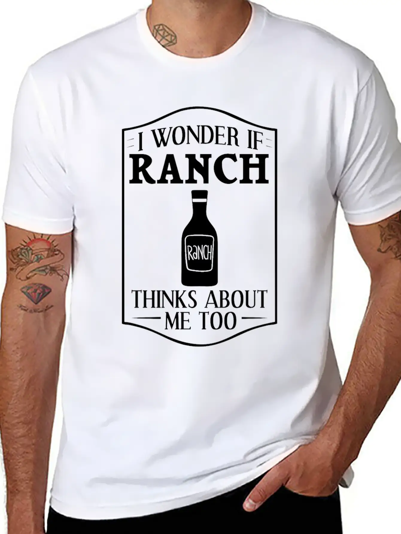 Ranch Dressing Mix Salad Buttermilk Keto Vegan Unisex Casual T-Shirt – Clean Design For Daily Comfort
