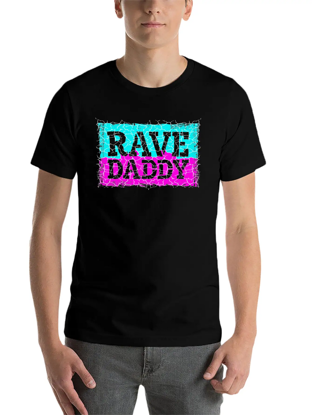 Rave Daddy EDM Techno Music Raver Party Festival Breathable Soft Cotton T-Shirt – Timeless Casual Look