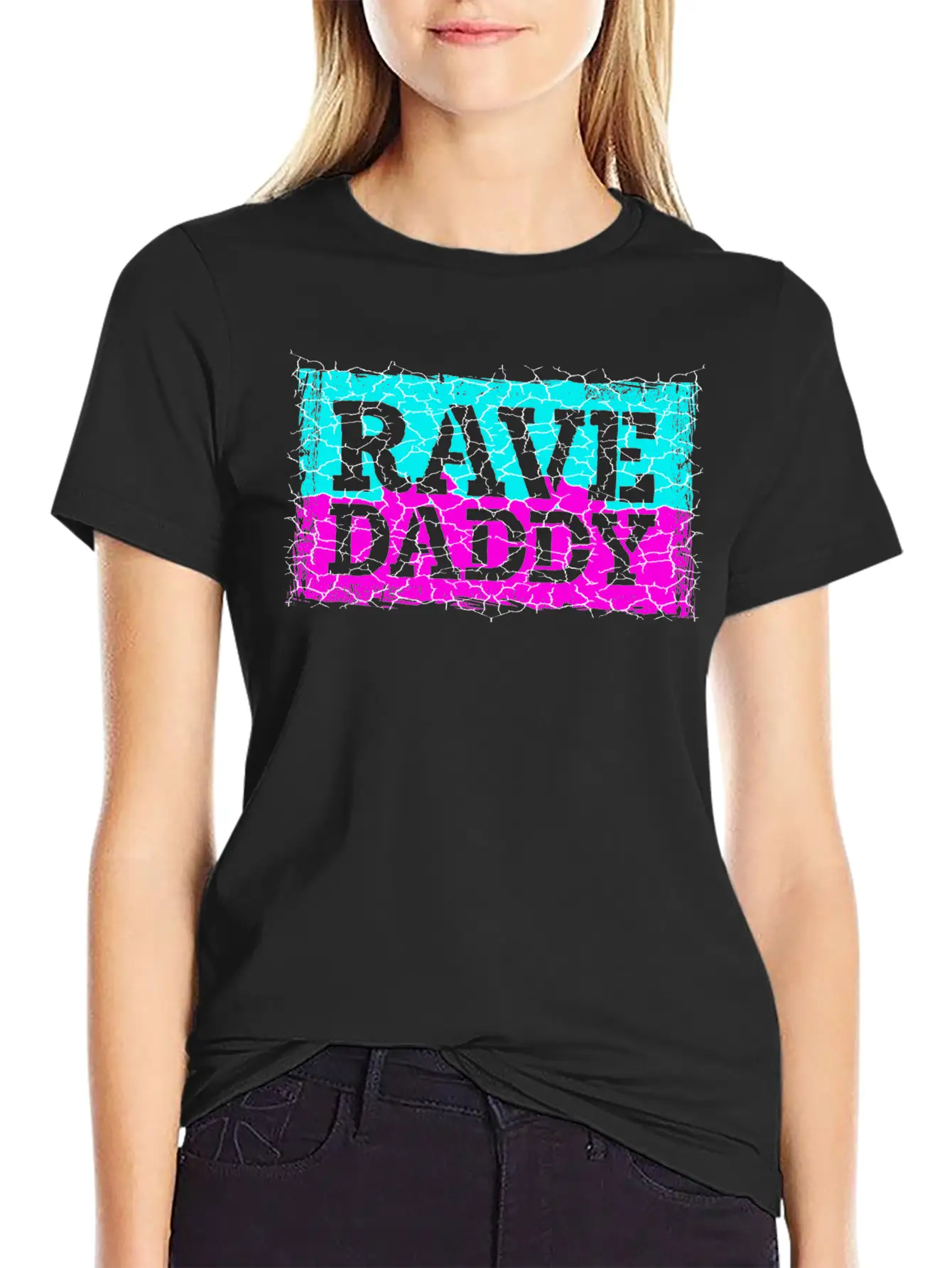 Rave Daddy EDM Techno Music Raver Party Festival Breathable Soft Cotton T-Shirt – Timeless Casual Look