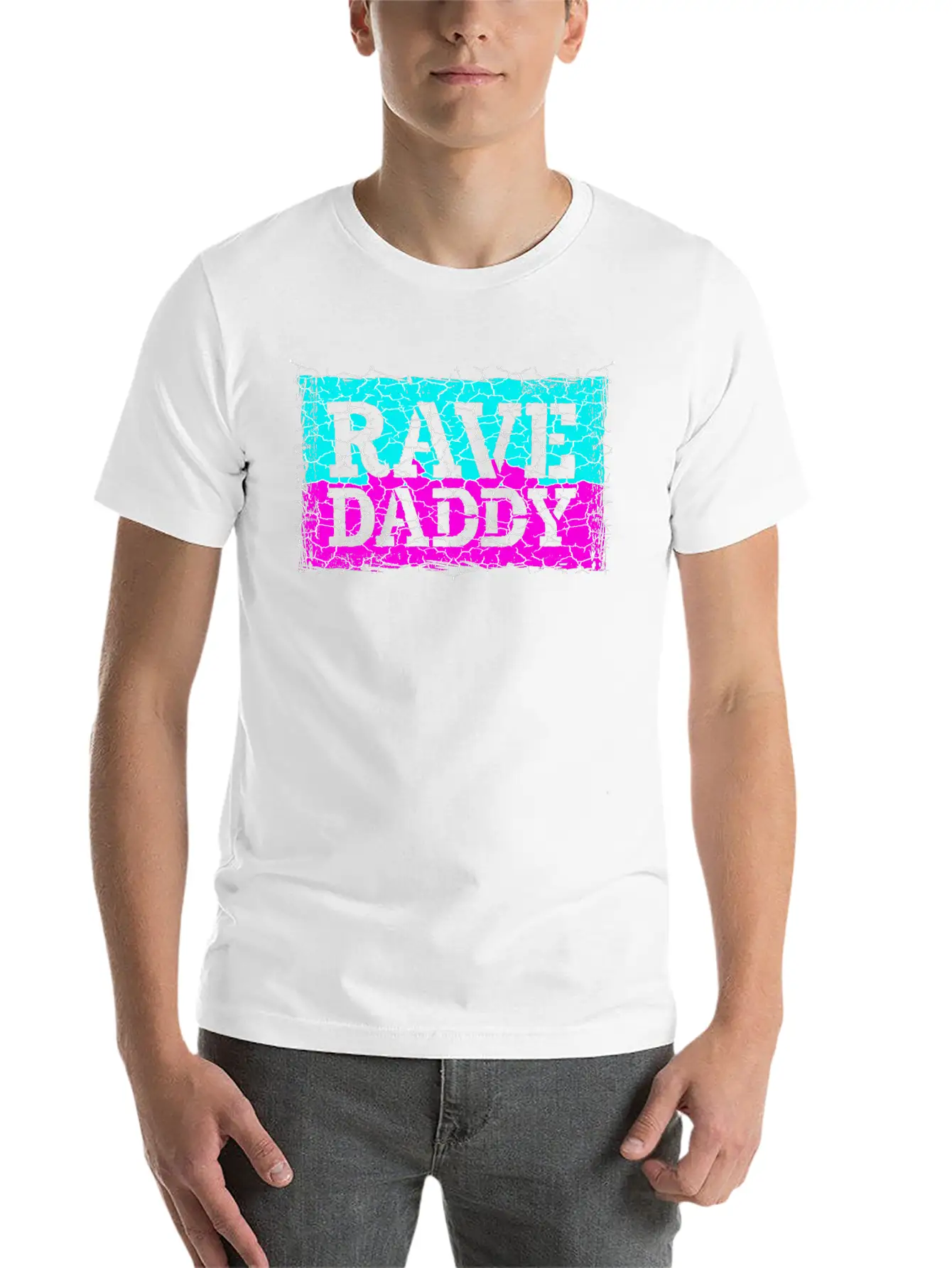 Rave Daddy EDM Techno Music Raver Party Festival Breathable Soft Cotton T-Shirt – Timeless Casual Look