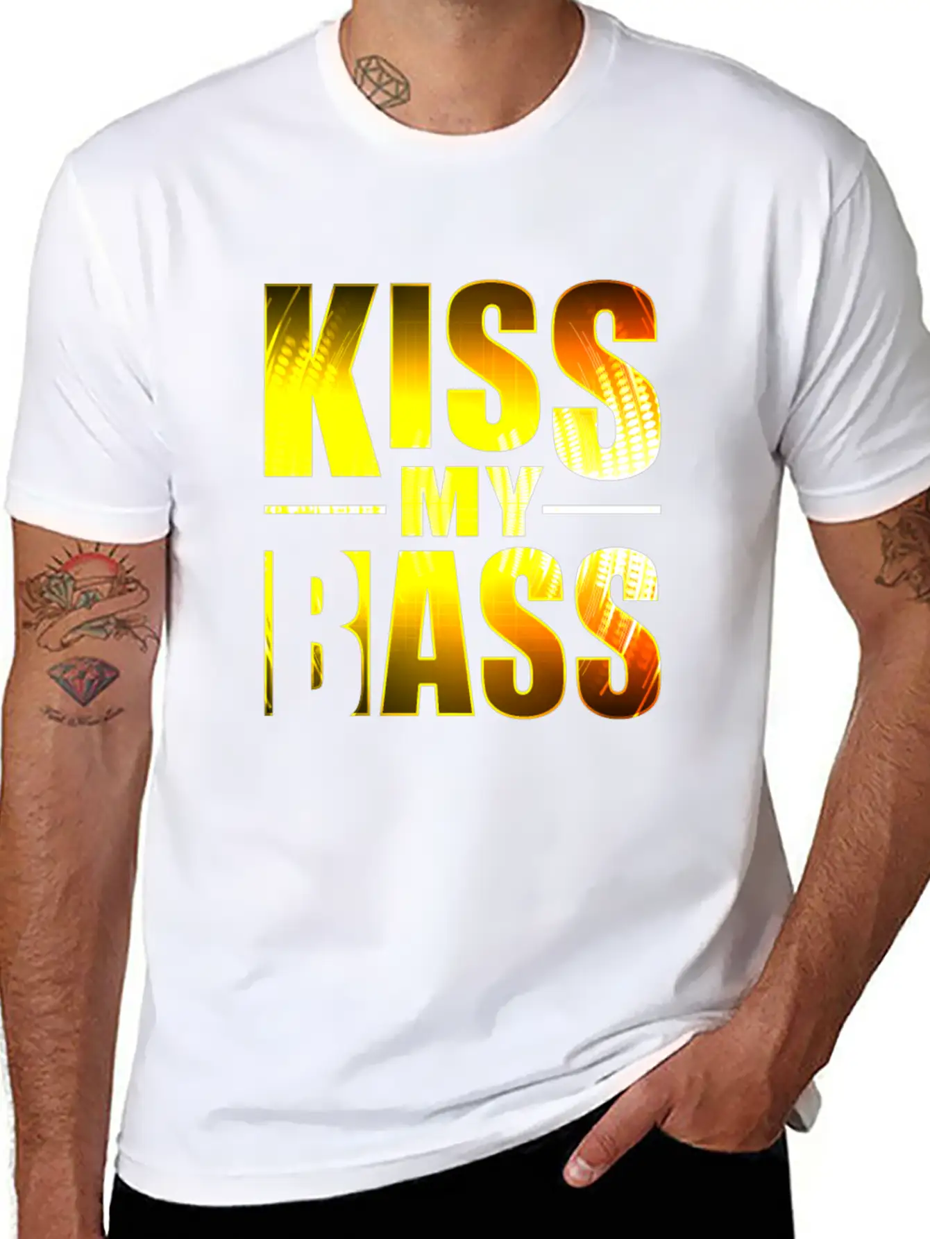Rave Techno Disco EDM And Hardstyle Dj Designs Unisex Short Sleeve Soft Cotton T-Shirt – Casual Everyday Wear