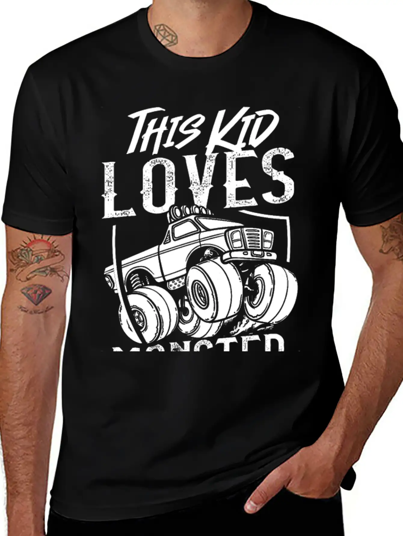 Rc Monster Truck Remote Control Car Unisex Casual T-Shirt – Clean Design For Daily Comfort