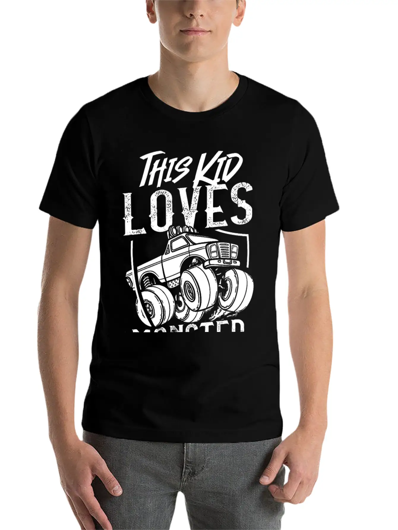 Rc Monster Truck Remote Control Car Unisex Casual T-Shirt – Clean Design For Daily Comfort