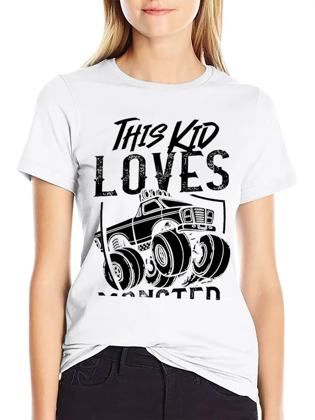 Rc Monster Truck Remote Control Car Unisex Casual T-Shirt – Clean Design For Daily Comfort