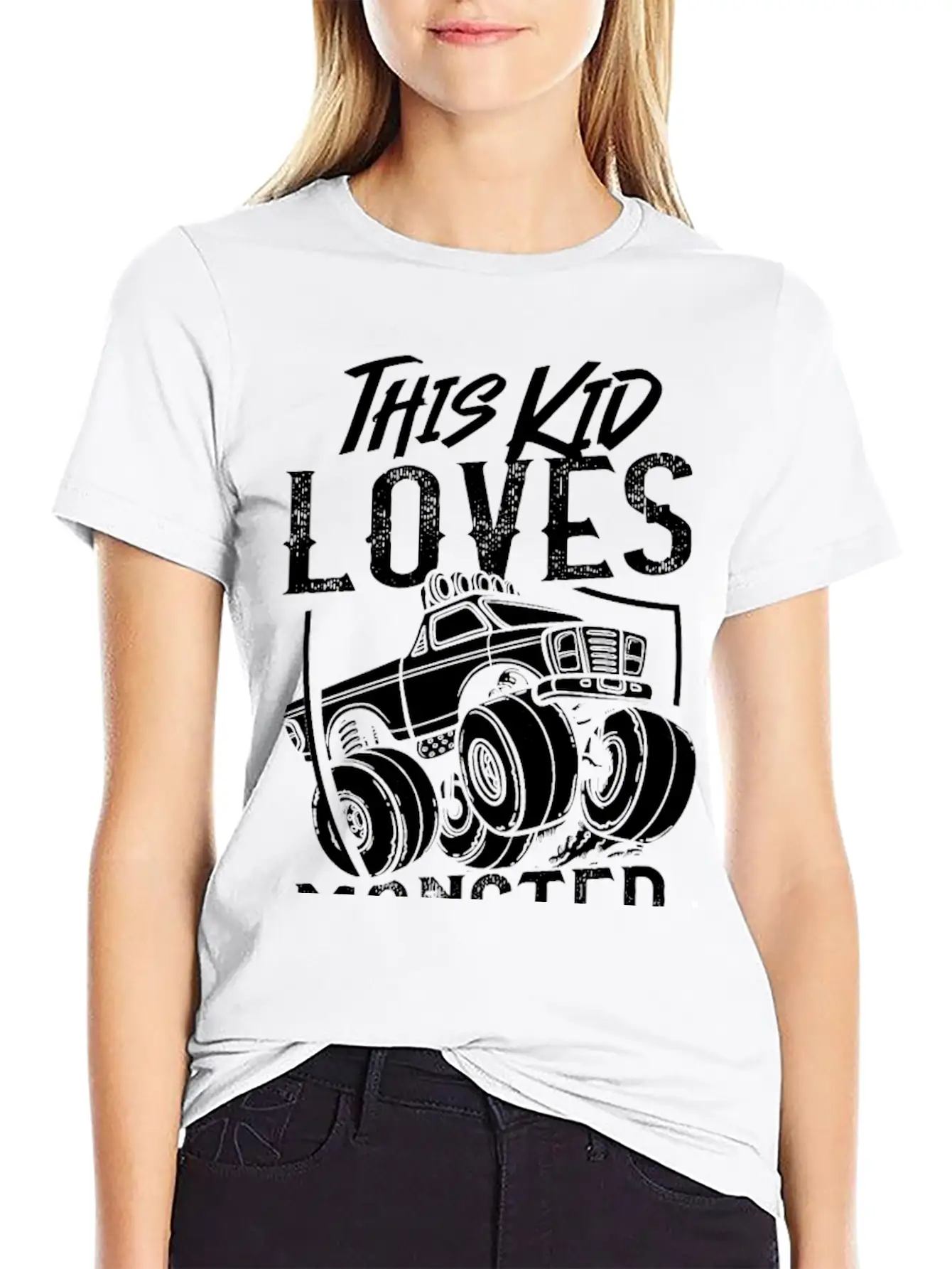 Rc Monster Truck Remote Control Car Unisex Casual T-Shirt – Clean Design For Daily Comfort
