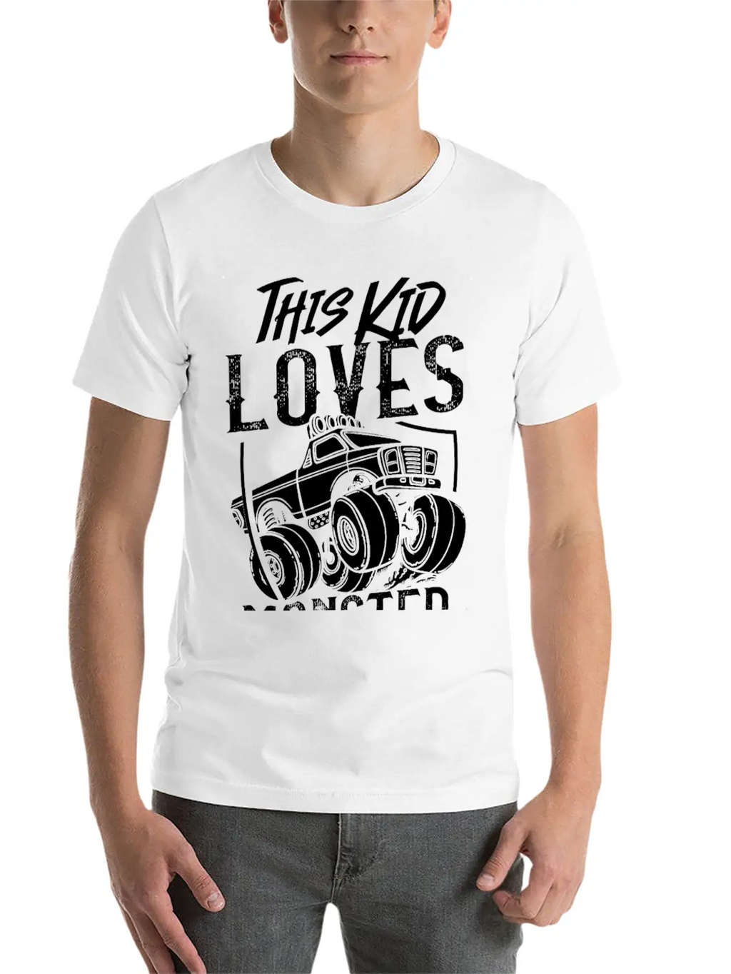 Rc Monster Truck Remote Control Car Unisex Casual T-Shirt – Clean Design For Daily Comfort