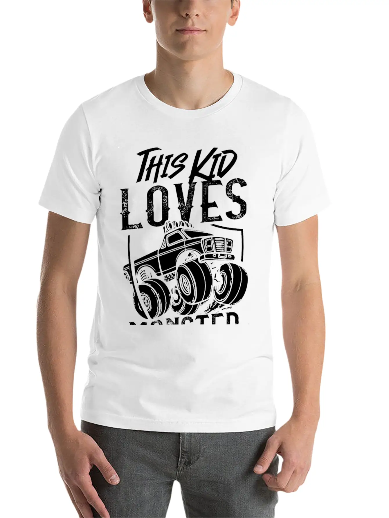 Rc Monster Truck Remote Control Car Unisex Casual T-Shirt – Clean Design For Daily Comfort