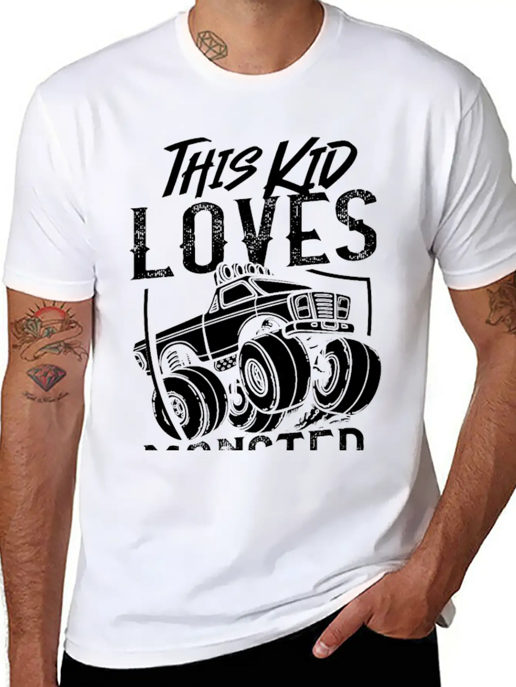 Rc Monster Truck Remote Control Car Unisex Casual T-Shirt – Clean Design For Daily Comfort