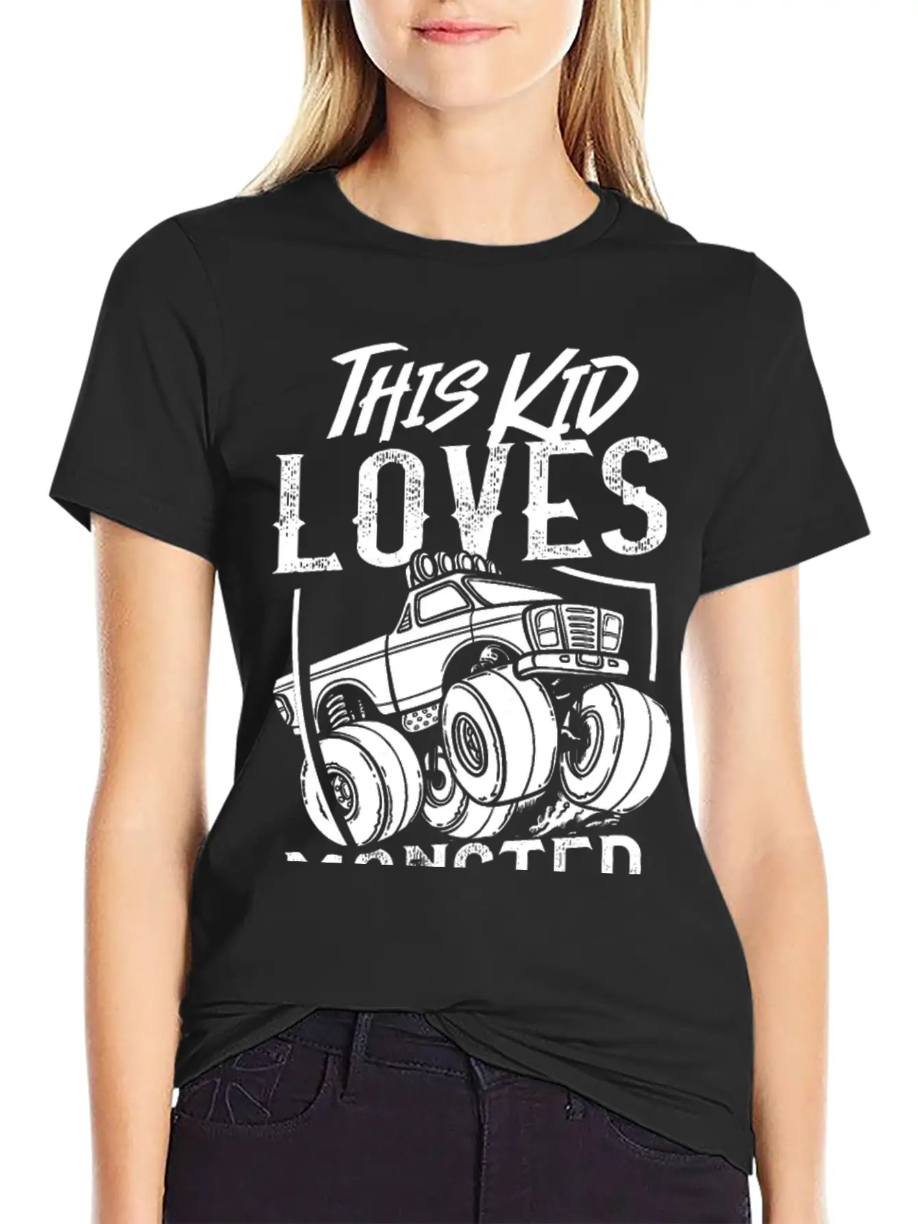 Rc Monster Truck Remote Control Car Unisex Casual T-Shirt – Clean Design For Daily Comfort