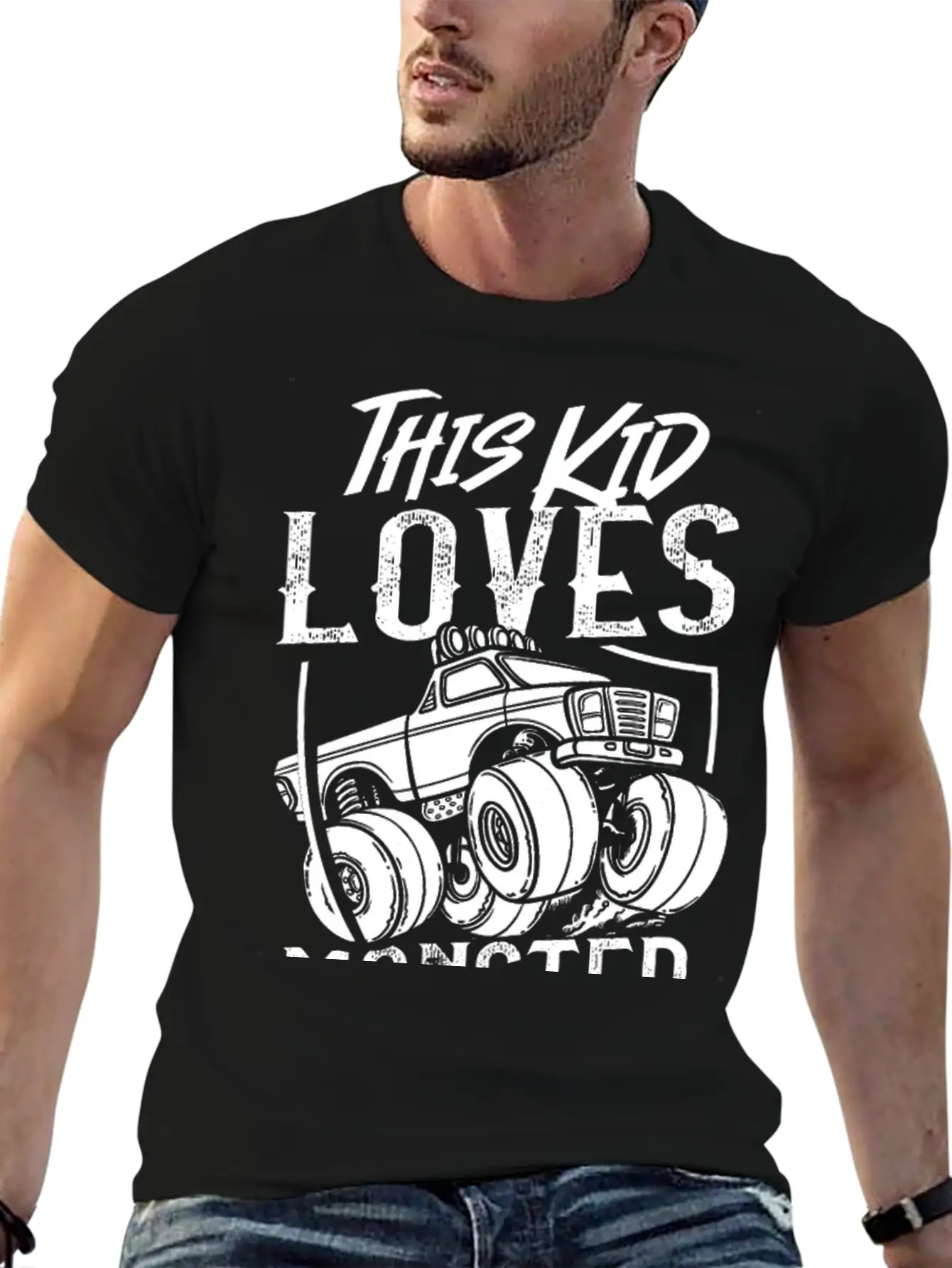 Rc Monster Truck Remote Control Car Unisex Casual T-Shirt – Clean Design For Daily Comfort