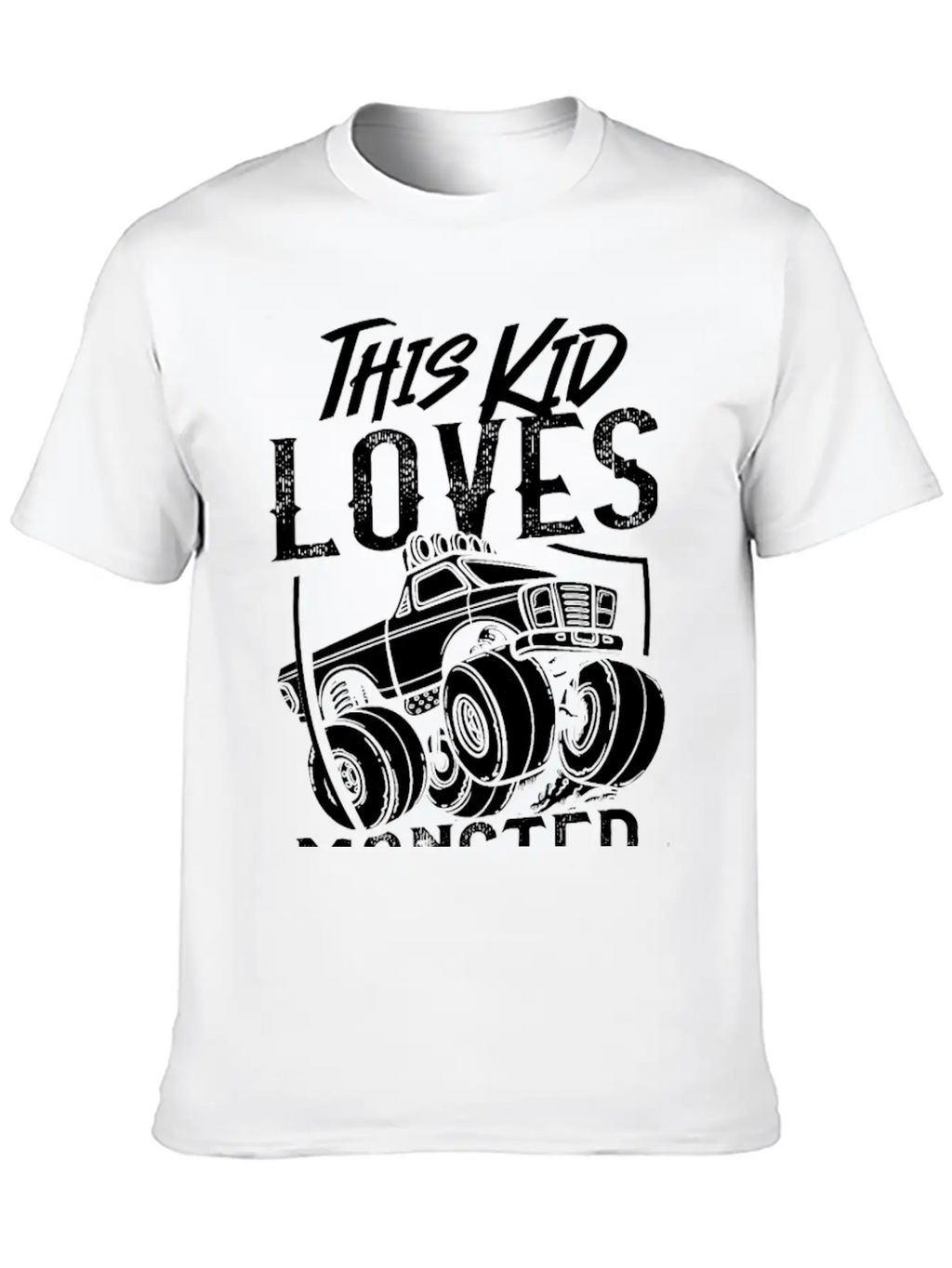Rc Monster Truck Remote Control Car Unisex Casual T-Shirt – Clean Design For Daily Comfort