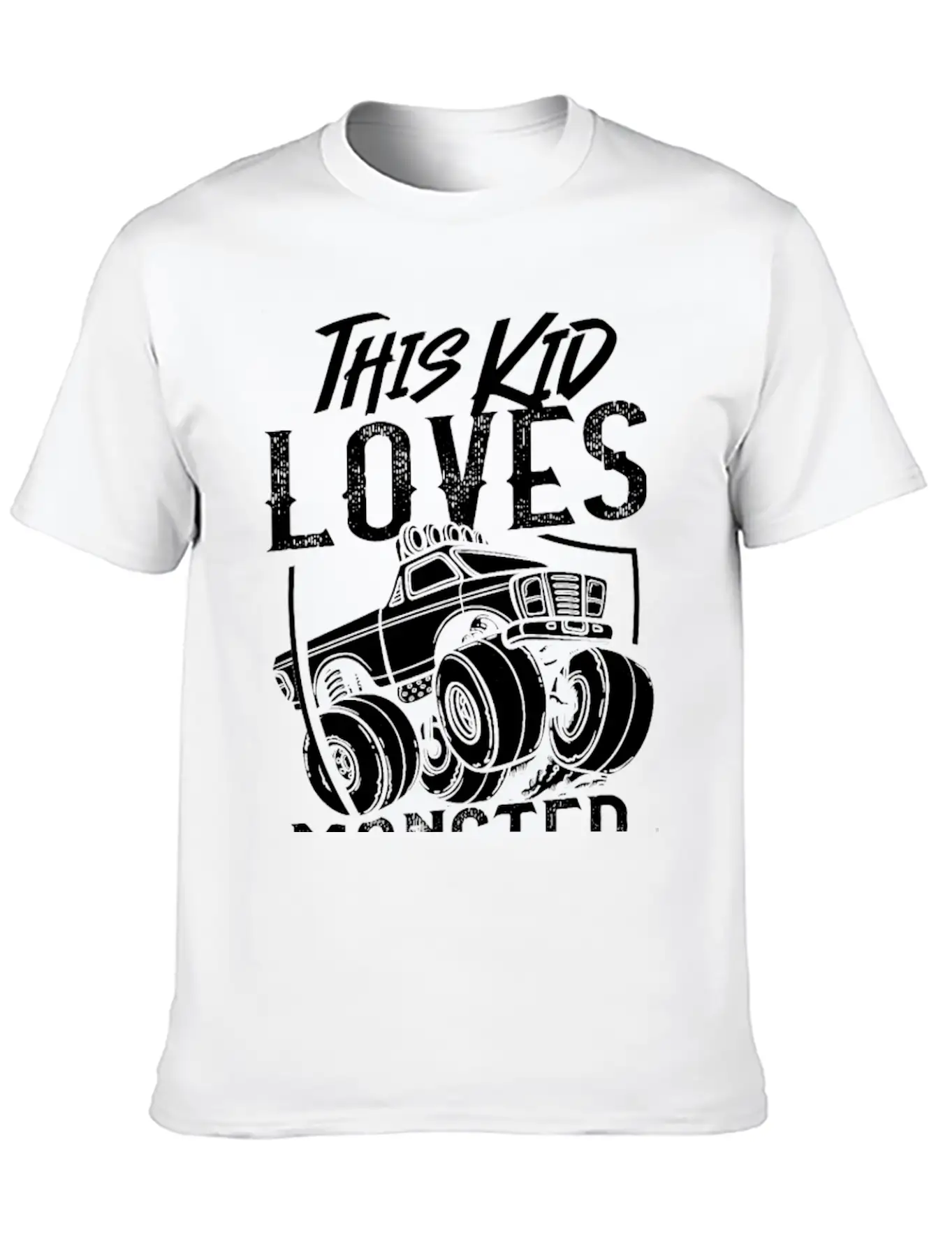 Rc Monster Truck Remote Control Car Unisex Casual T-Shirt – Clean Design For Daily Comfort