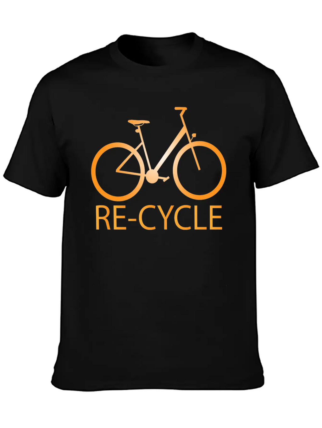 RE-CYCLE Casual Graphic T-Shirt – Simple And Comfortable Daily Wear