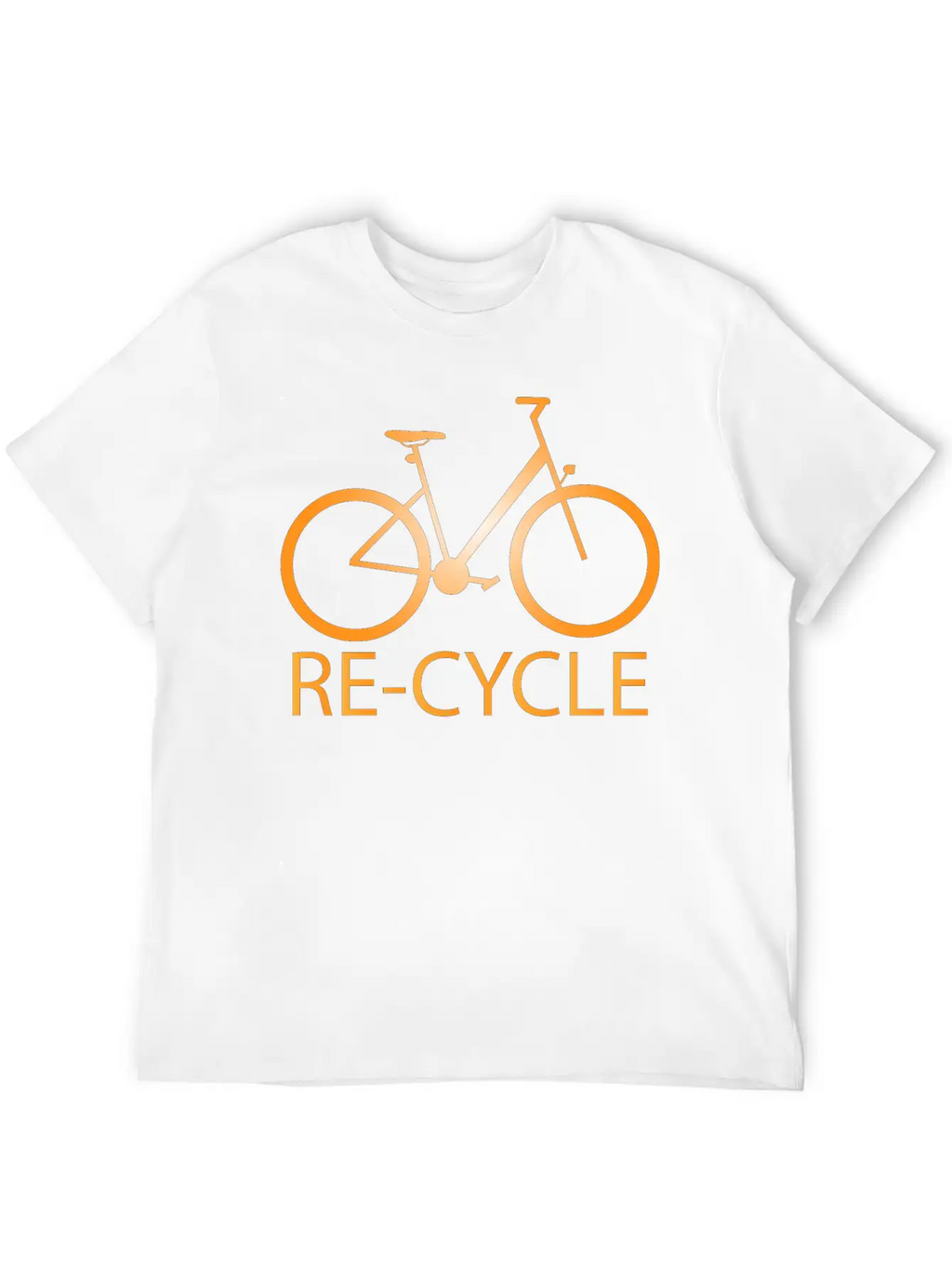 RE-CYCLE Casual Graphic T-Shirt – Simple And Comfortable Daily Wear