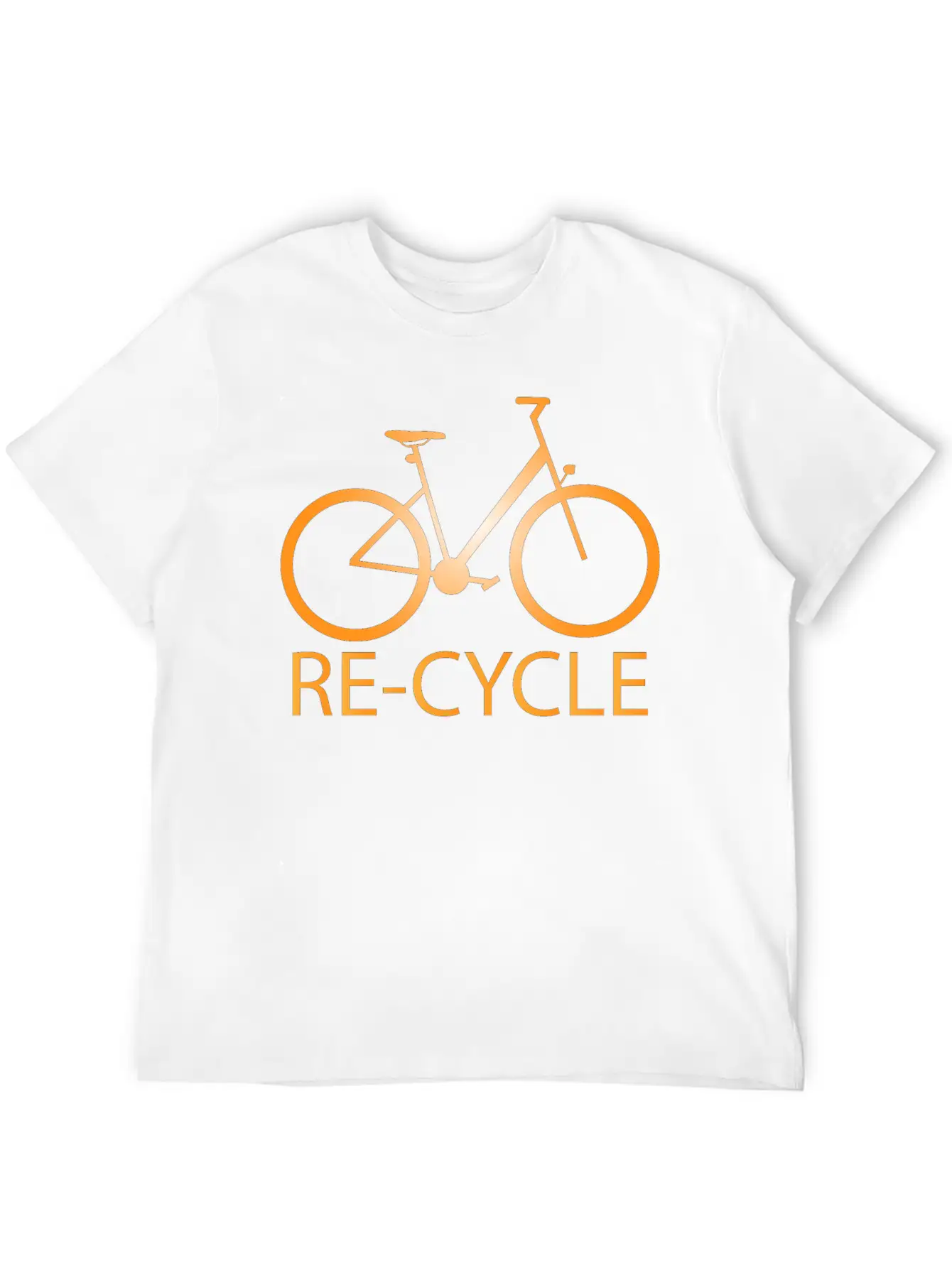 RE-CYCLE Casual Graphic T-Shirt – Simple And Comfortable Daily Wear