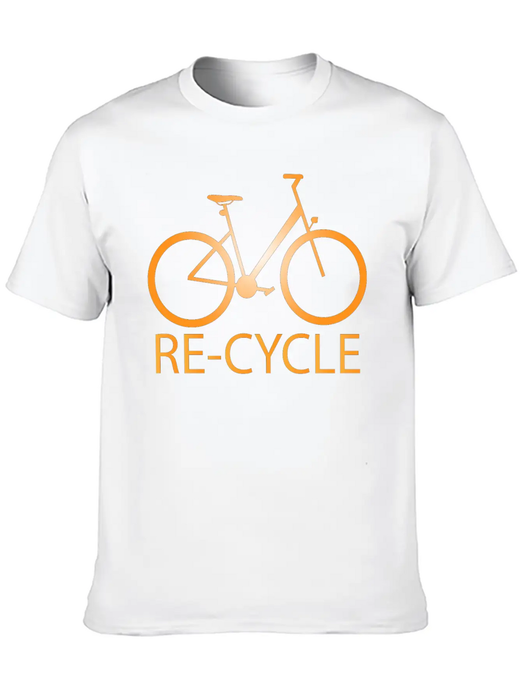 RE-CYCLE Casual Graphic T-Shirt – Simple And Comfortable Daily Wear